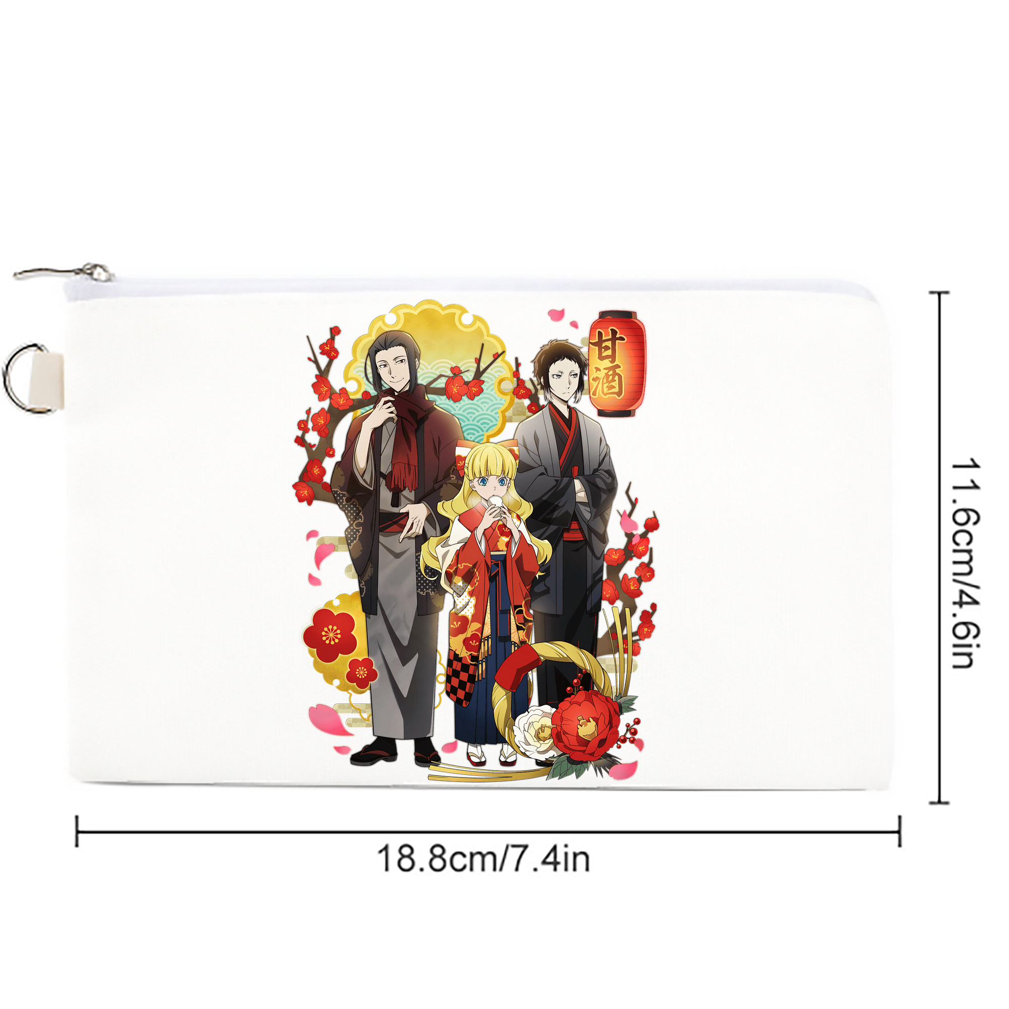 文豪ストレイドッグス Bungo Stray Dogs キャンバス生地ポーチ　小物入れ