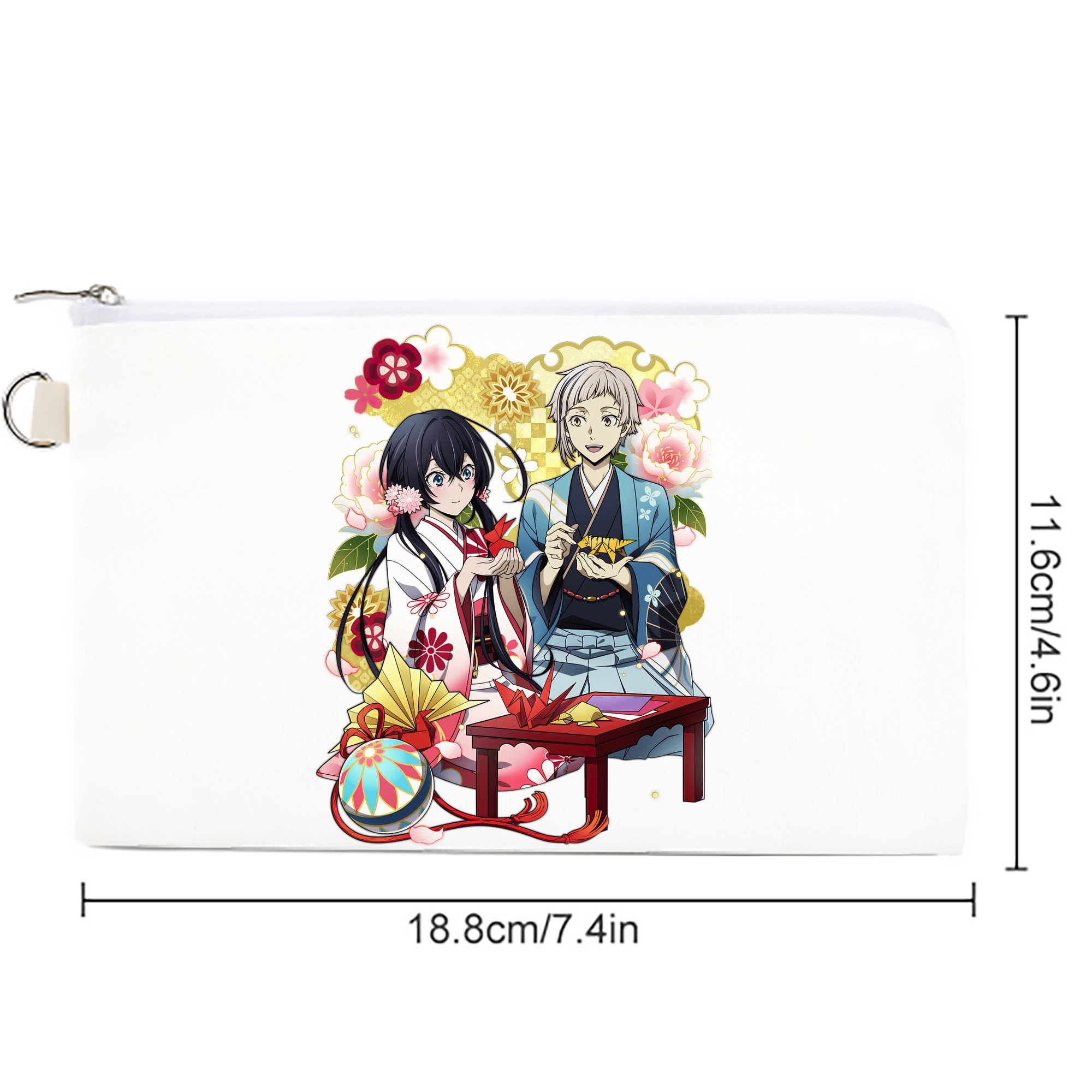 文豪ストレイドッグス Bungo Stray Dogs キャンバス生地ポーチ　小物入れ