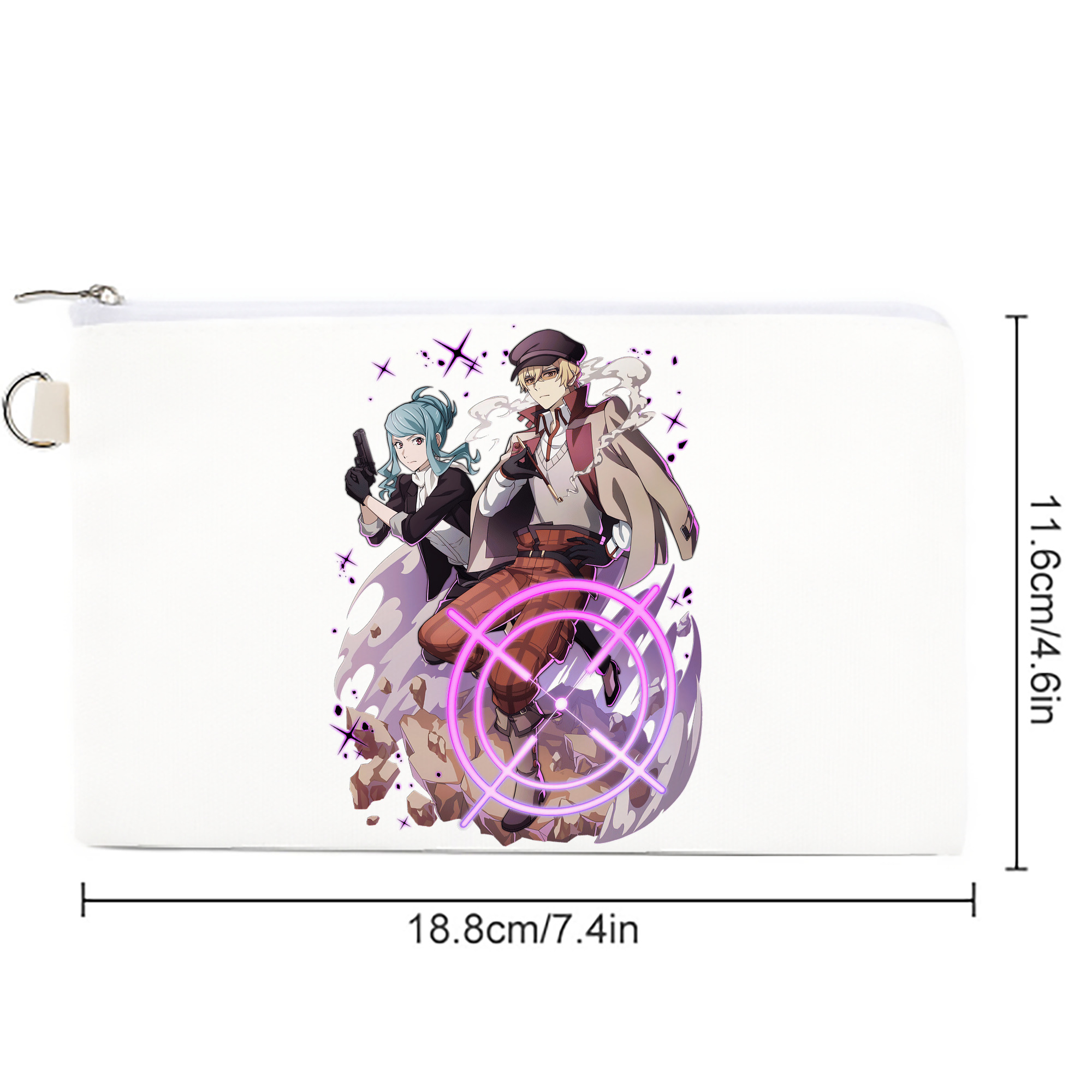 文豪ストレイドッグス Bungo Stray Dogs キャンバス生地ポーチ　小物入れ