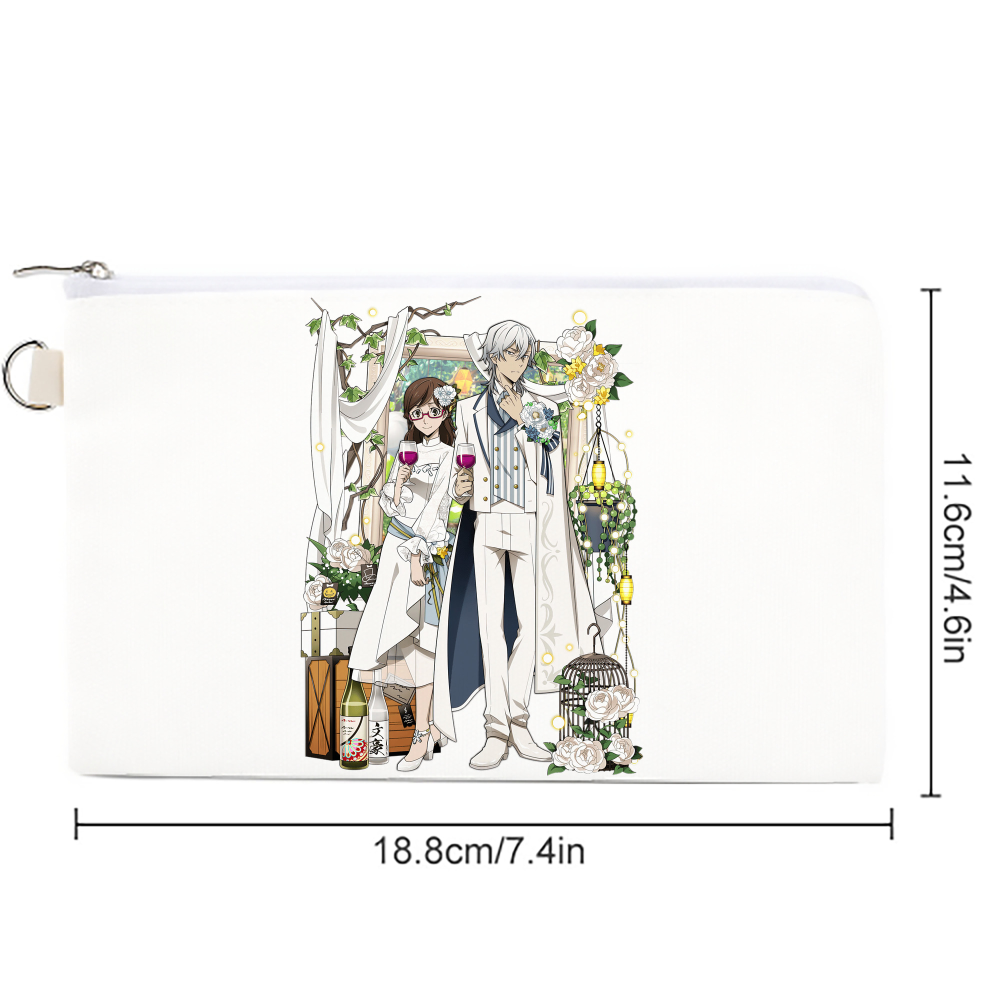 文豪ストレイドッグス Bungo Stray Dogs キャンバス生地ポーチ　小物入れ