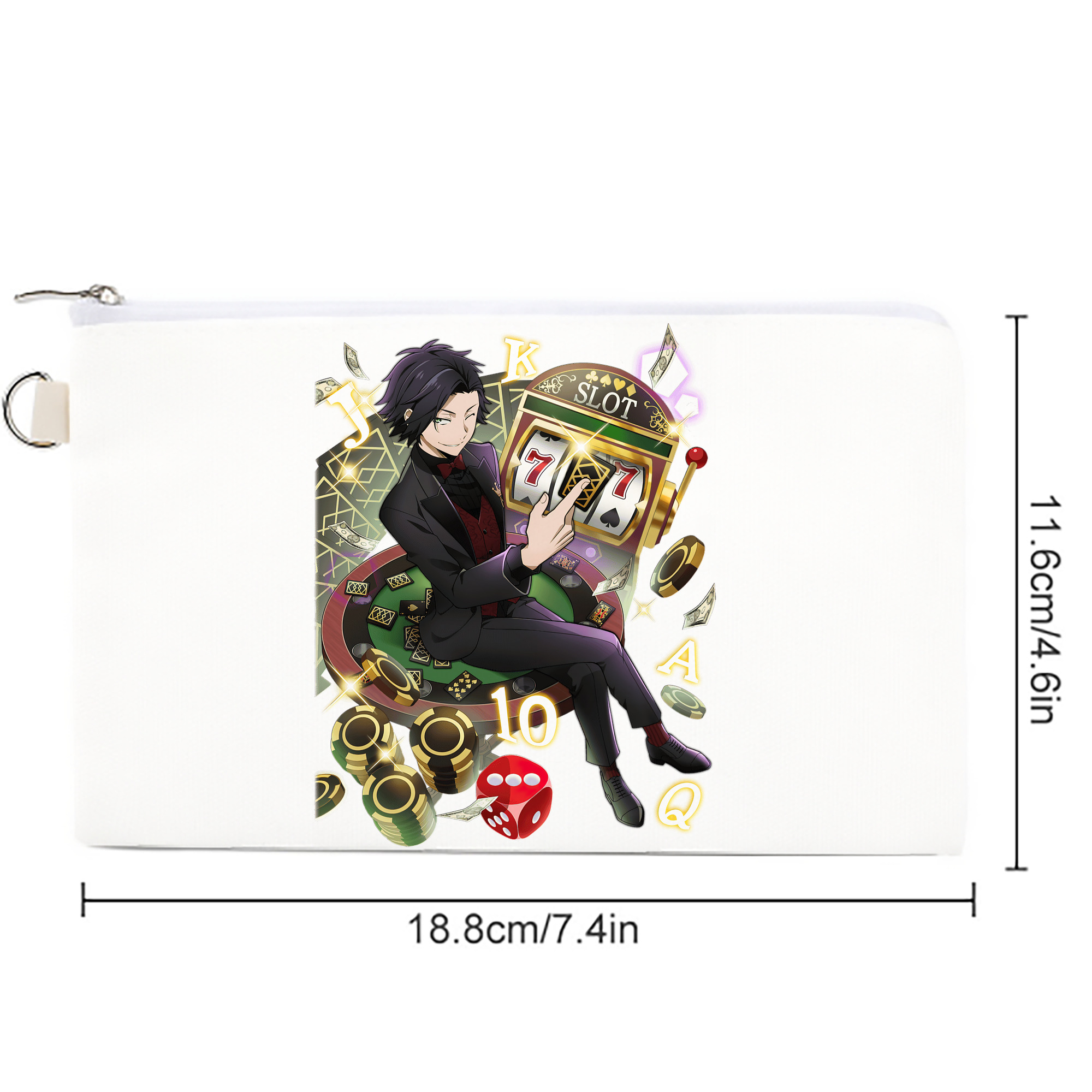 文豪ストレイドッグス Bungo Stray Dogs キャンバス生地ポーチ　小物入れ