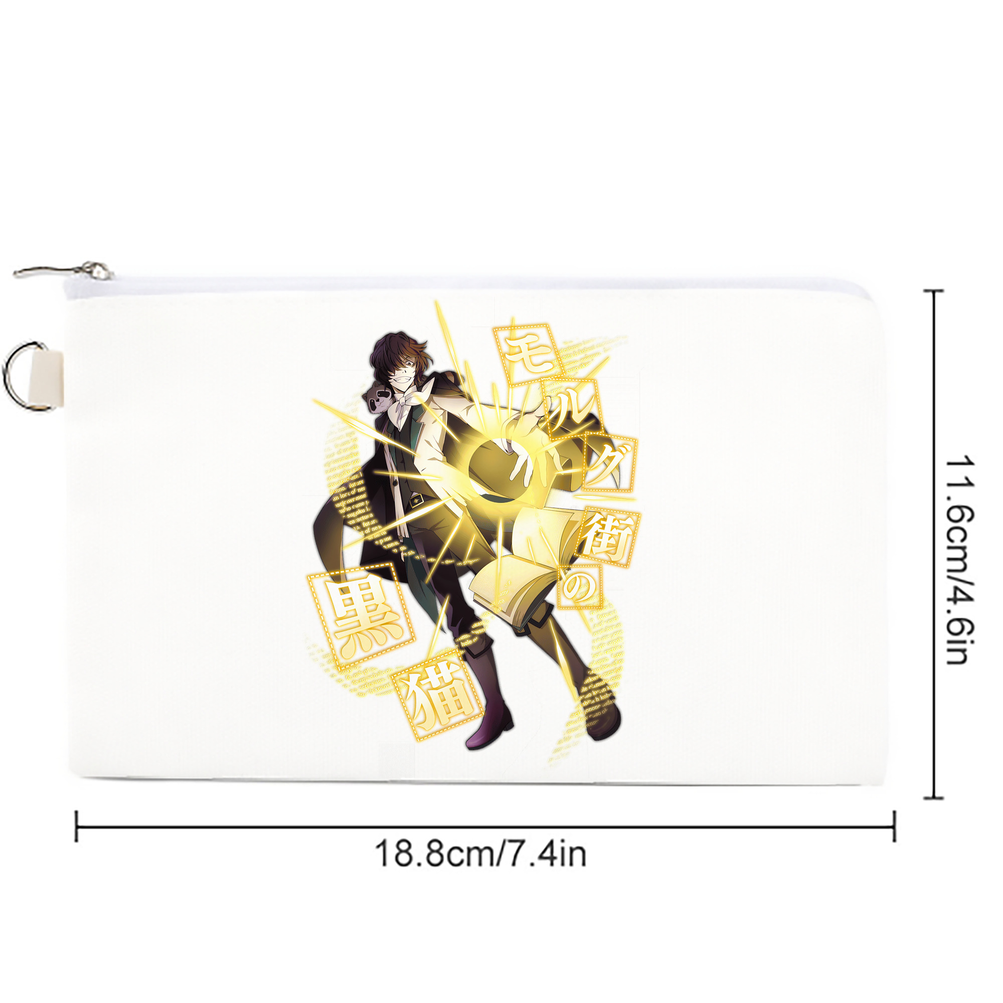 文豪ストレイドッグス Bungo Stray Dogs キャンバス生地ポーチ　小物入れ
