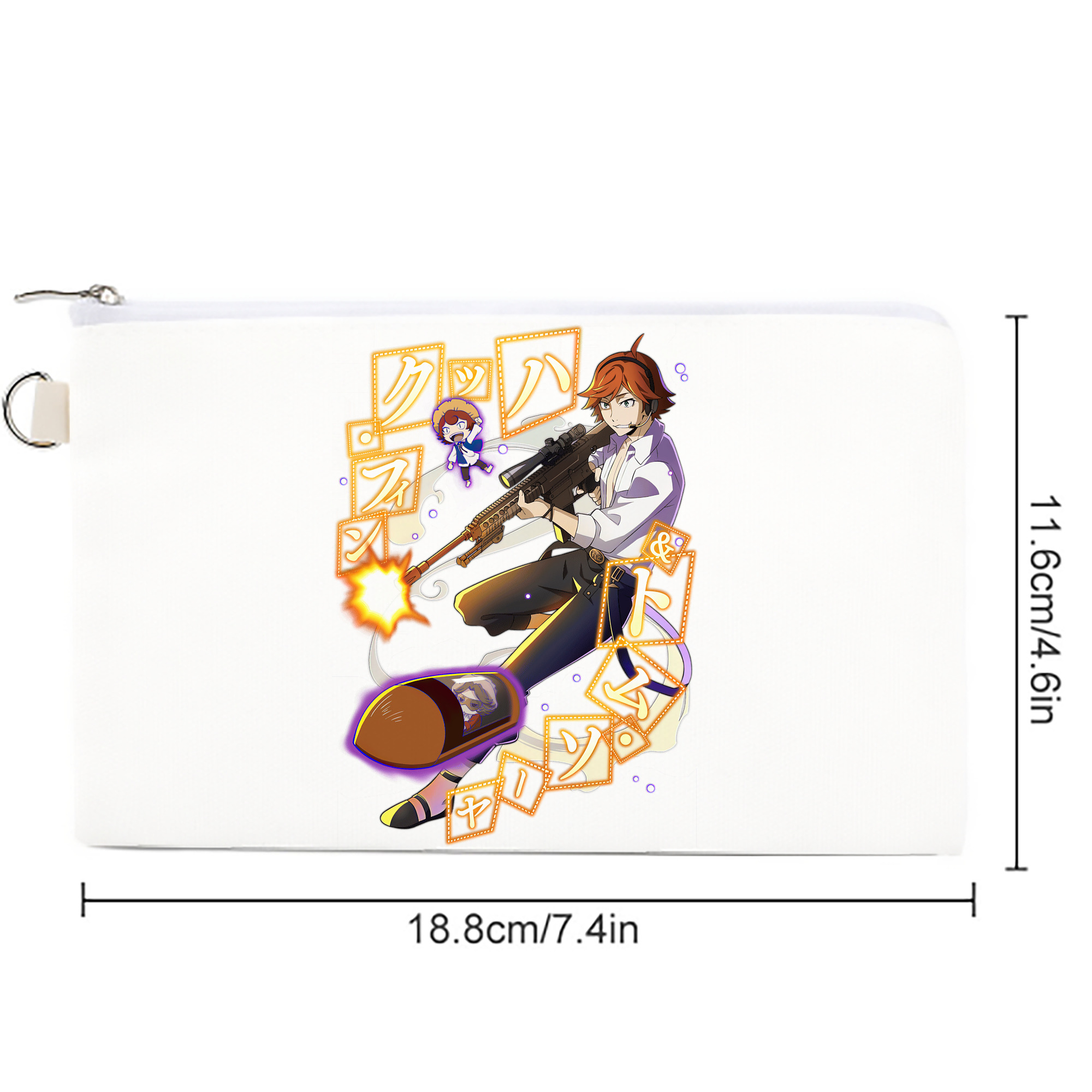 文豪ストレイドッグス Bungo Stray Dogs キャンバス生地ポーチ　小物入れ