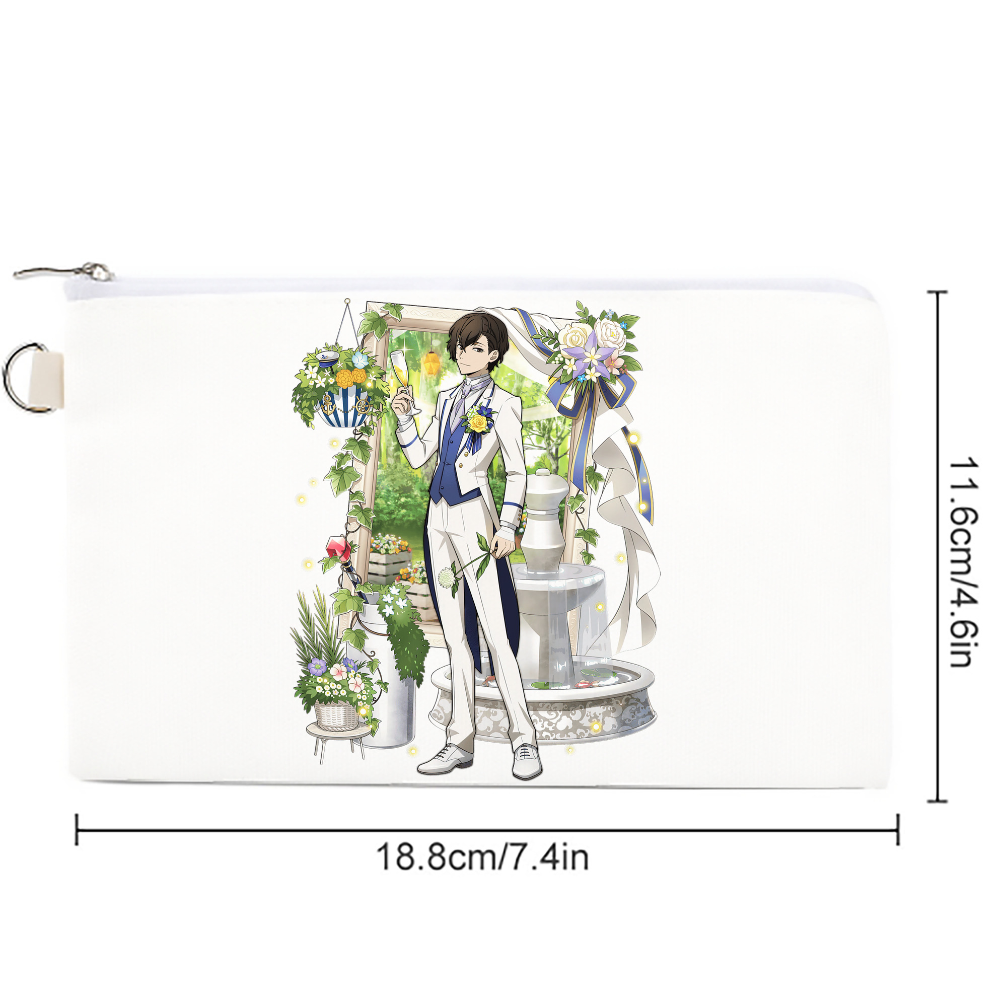 文豪ストレイドッグス Bungo Stray Dogs キャンバス生地ポーチ　小物入れ