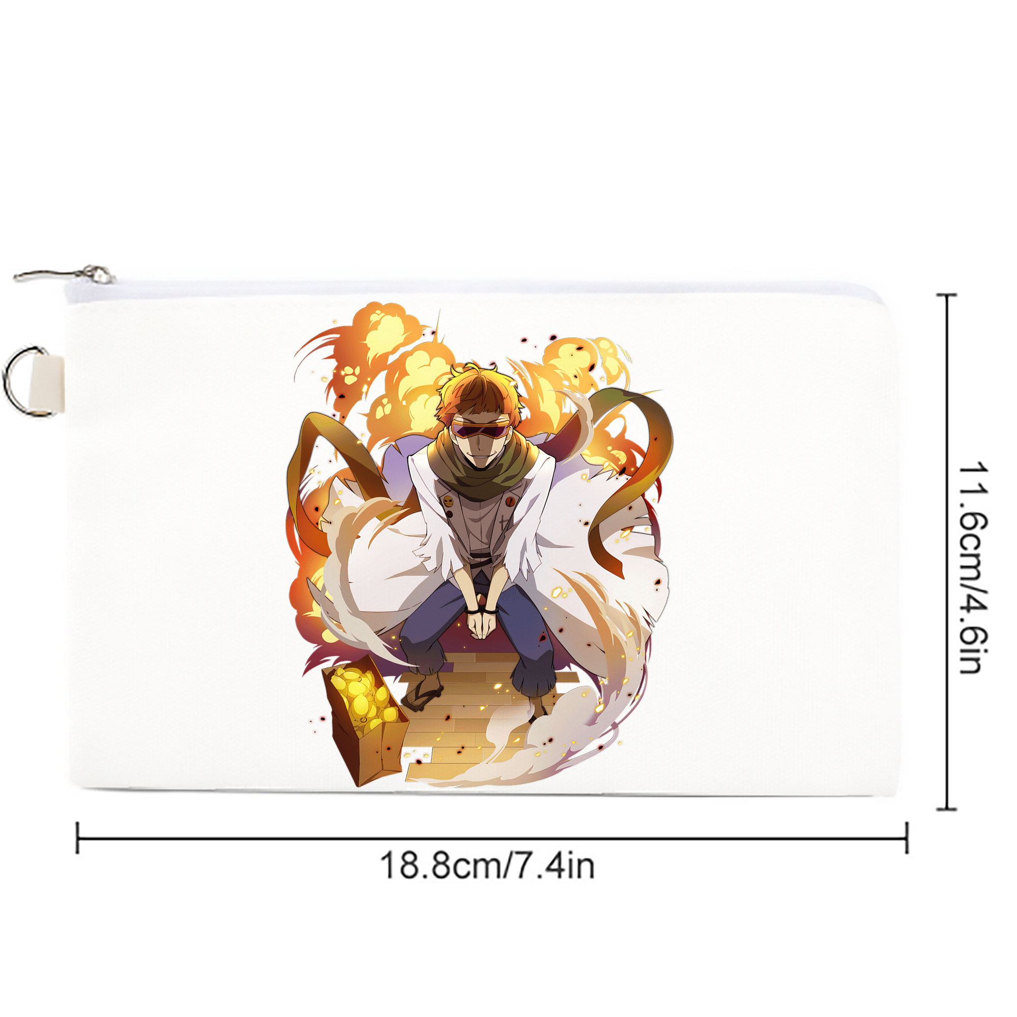 文豪ストレイドッグス Bungo Stray Dogs キャンバス生地ポーチ　小物入れ