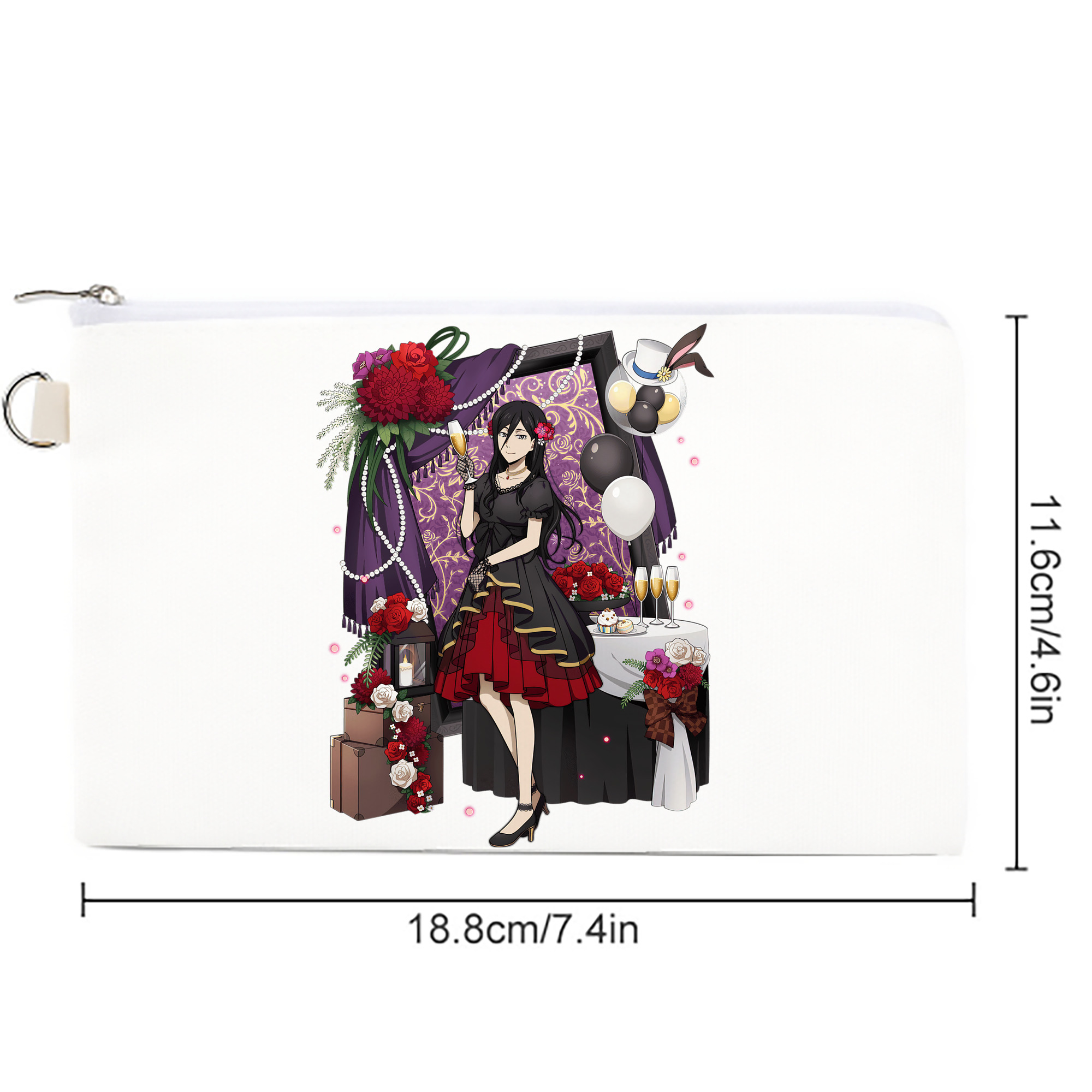 文豪ストレイドッグス Bungo Stray Dogs キャンバス生地ポーチ　小物入れ