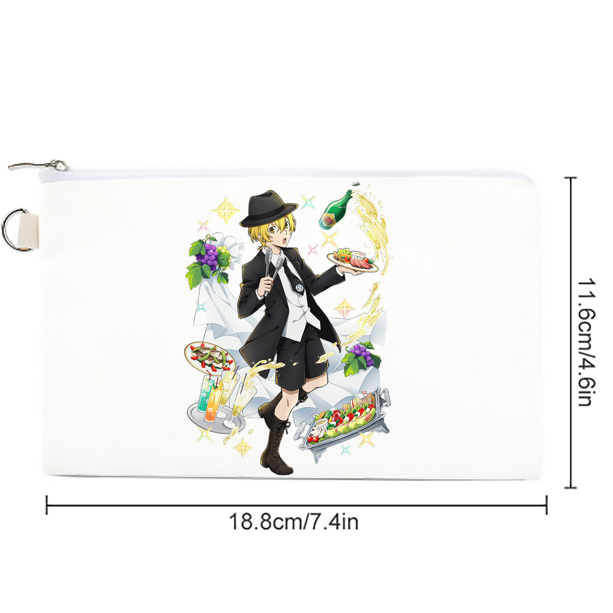 文豪ストレイドッグス Bungo Stray Dogs キャンバス生地ポーチ　小物入れ