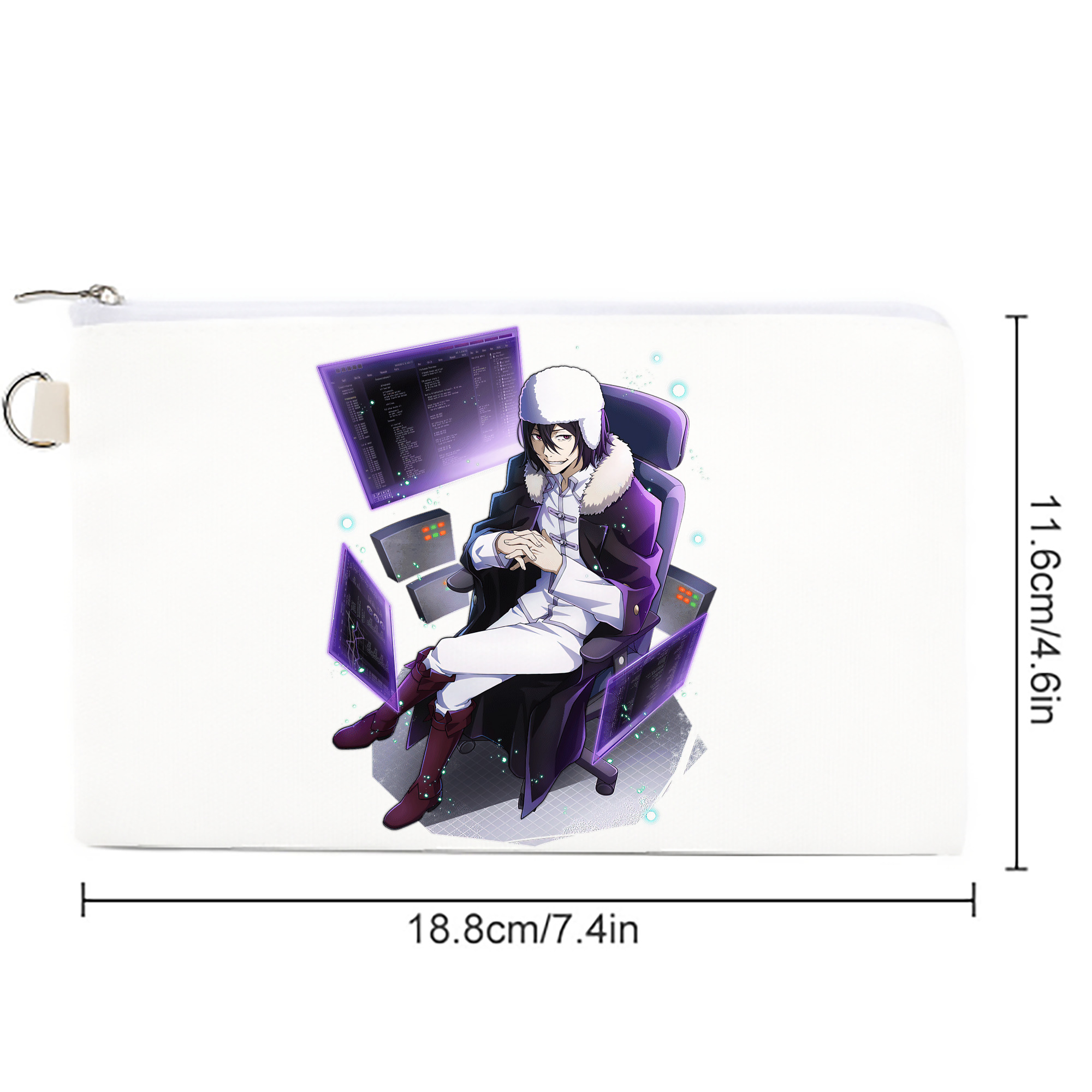文豪ストレイドッグス Bungo Stray Dogs キャンバス生地ポーチ　小物入れ