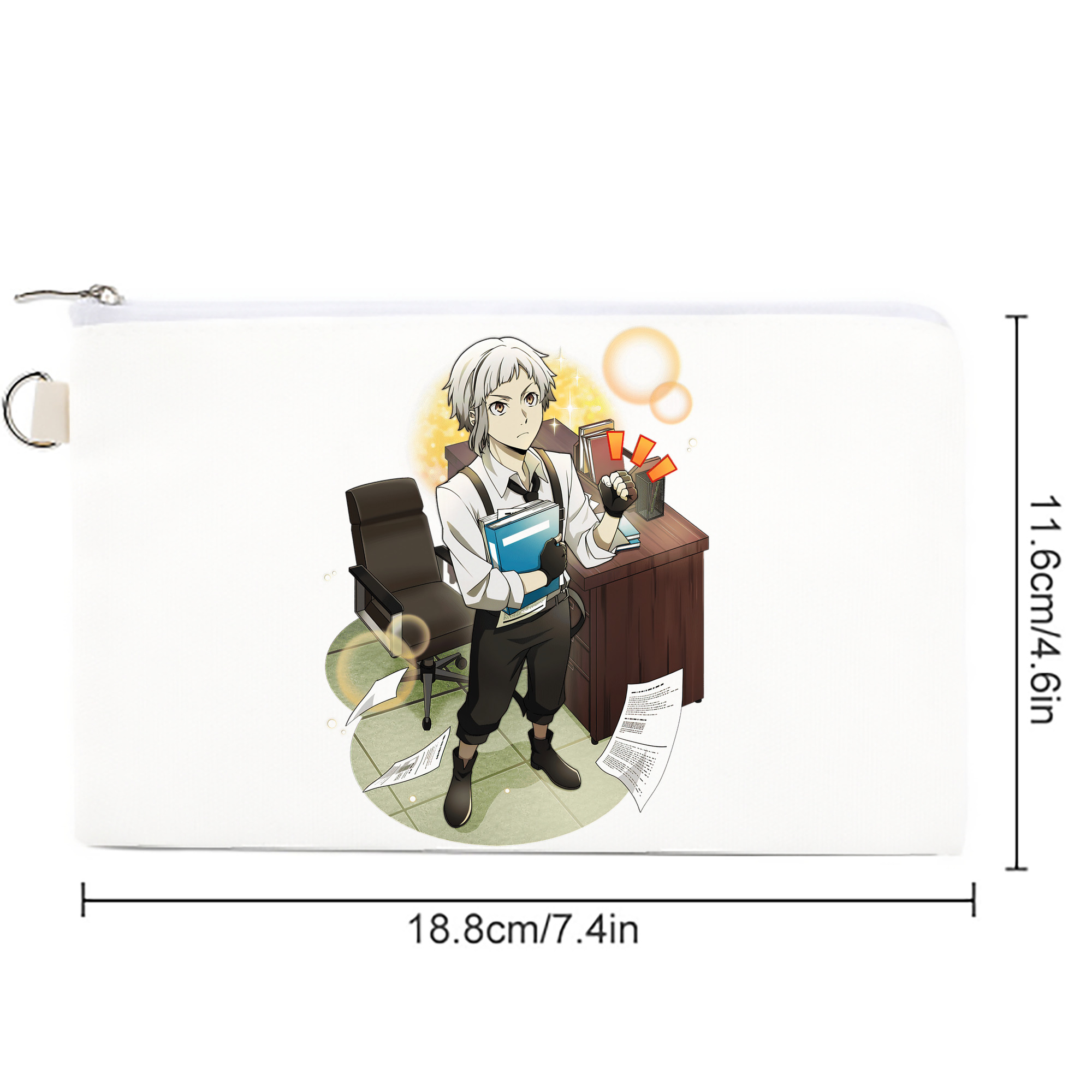 文豪ストレイドッグス Bungo Stray Dogs キャンバス生地ポーチ　小物入れ