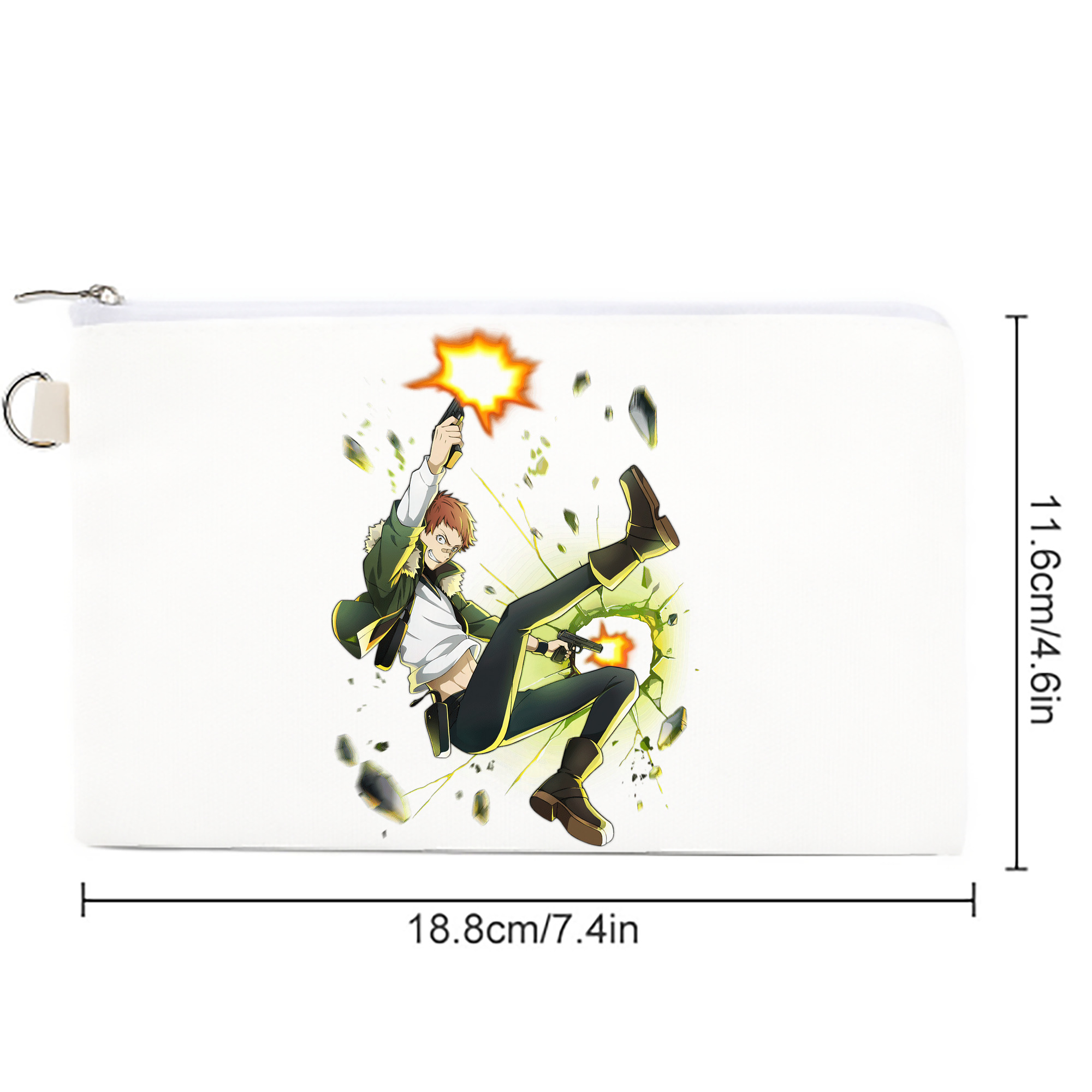 文豪ストレイドッグス Bungo Stray Dogs キャンバス生地ポーチ　小物入れ