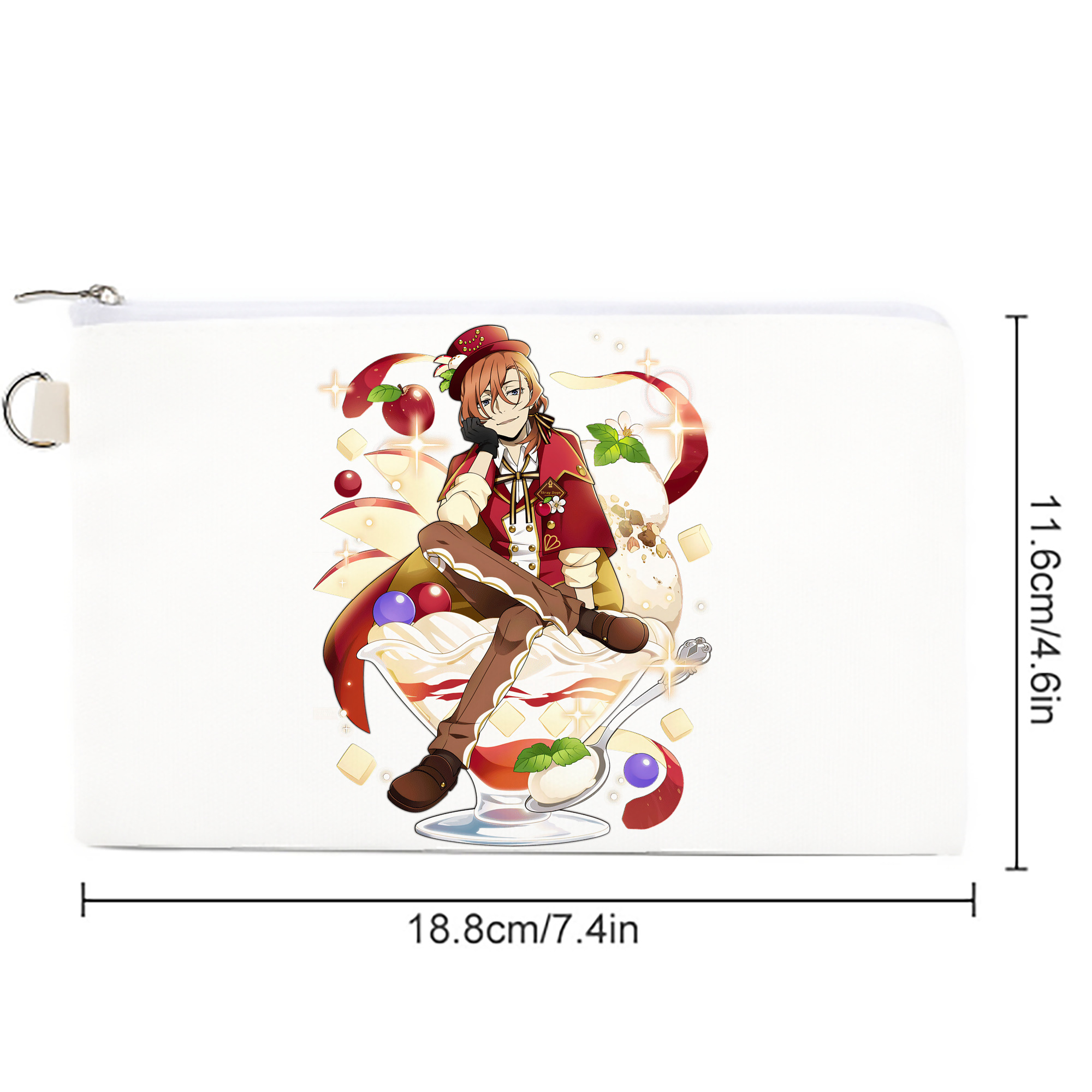 文豪ストレイドッグス Bungo Stray Dogs キャンバス生地ポーチ　小物入れ