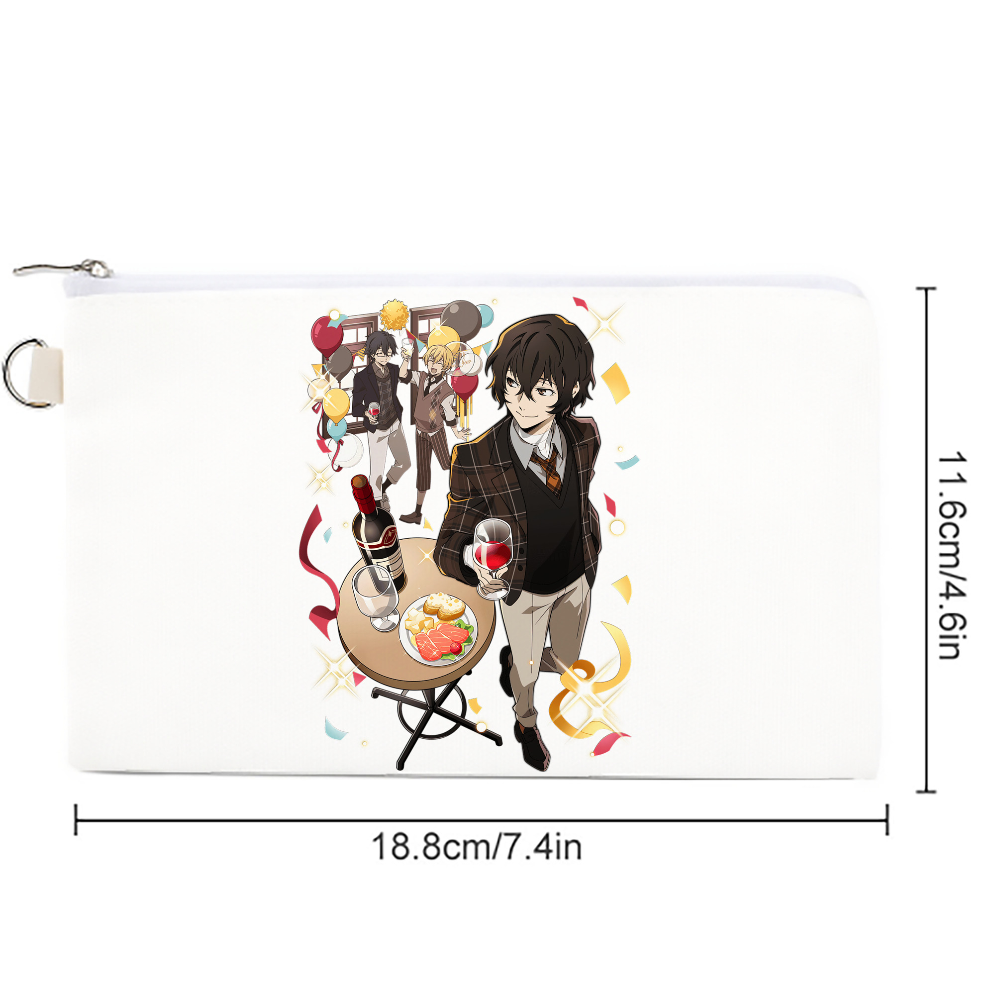 文豪ストレイドッグス Bungo Stray Dogs キャンバス生地ポーチ　小物入れ