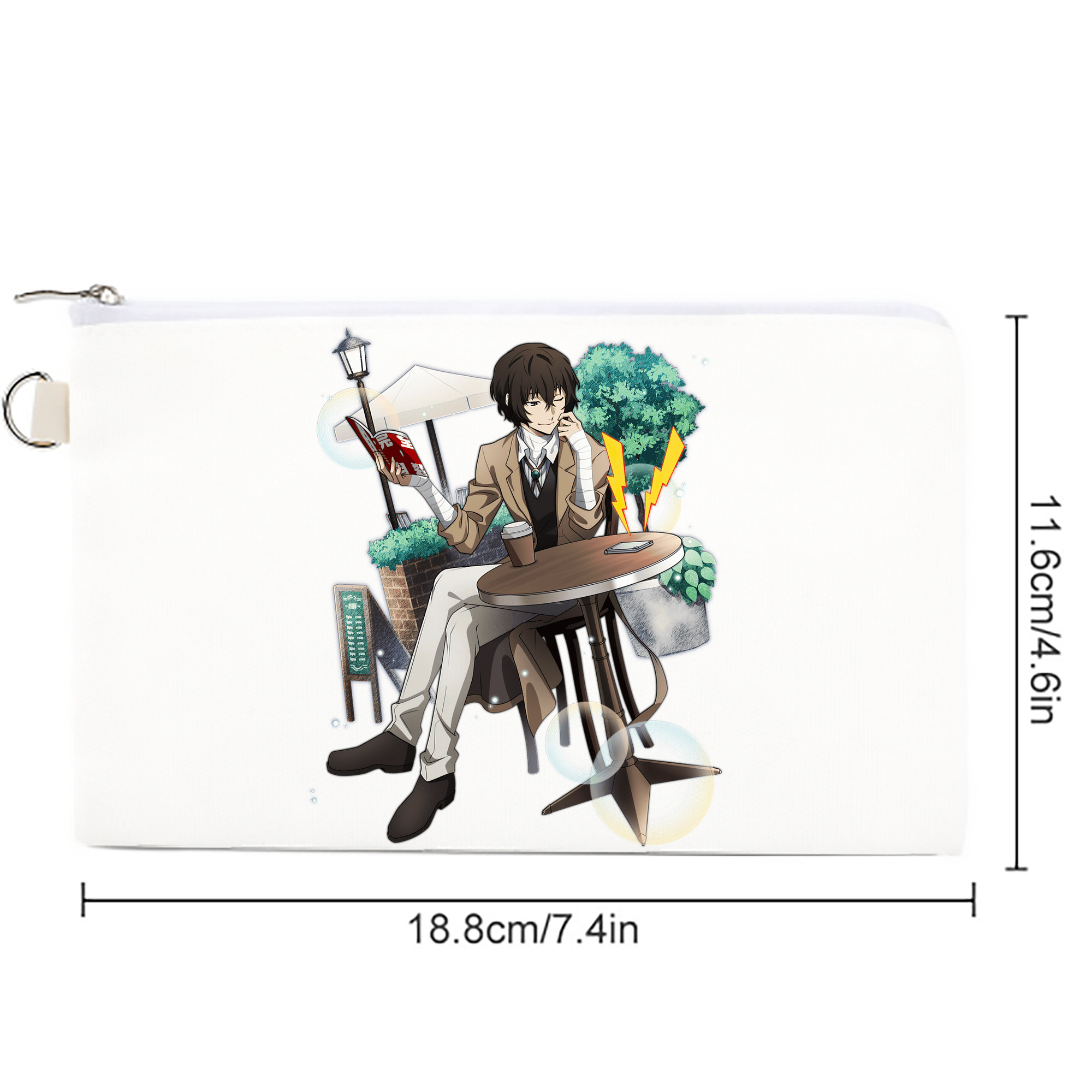 文豪ストレイドッグス Bungo Stray Dogs キャンバス生地ポーチ　小物入れ