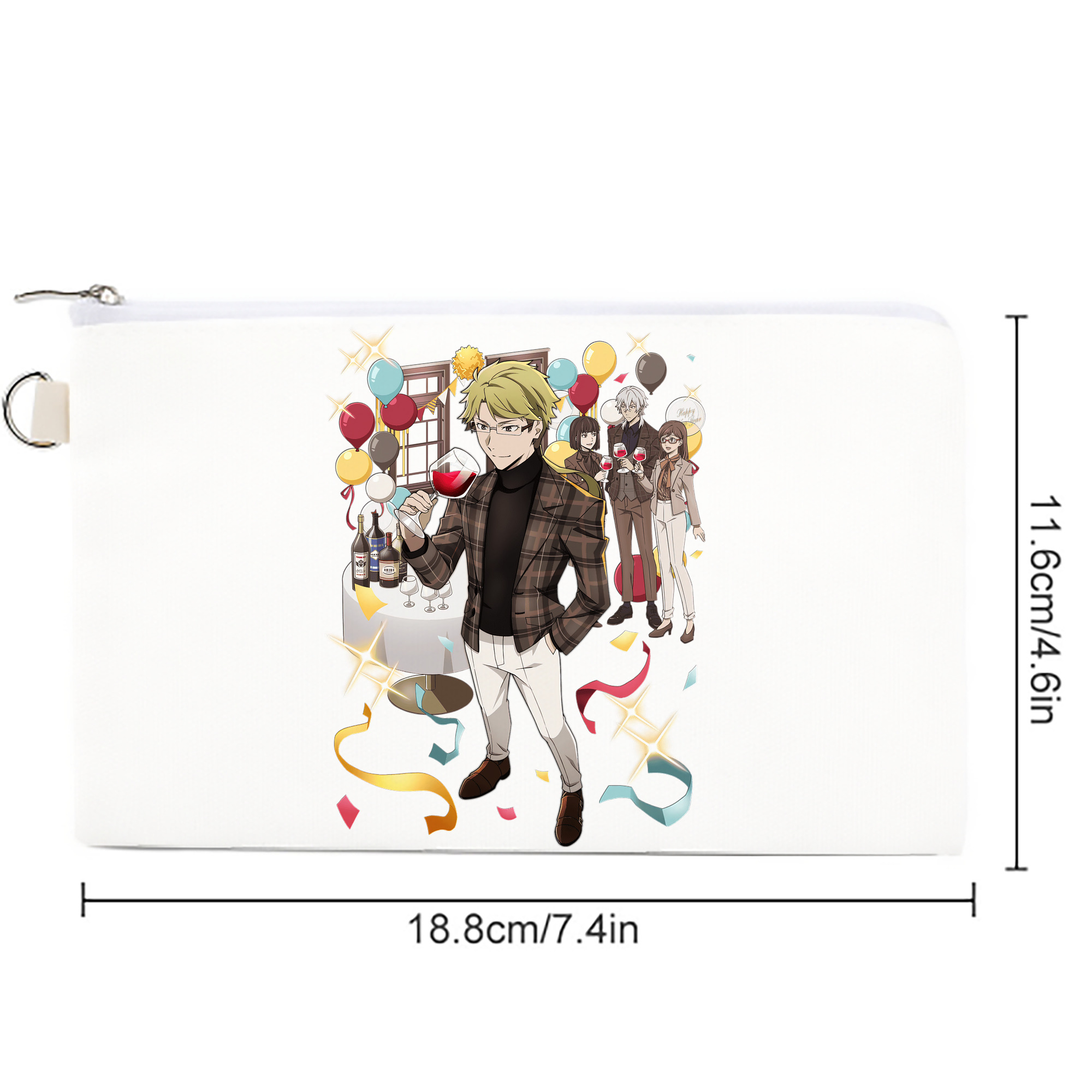 文豪ストレイドッグス Bungo Stray Dogs キャンバス生地ポーチ　小物入れ