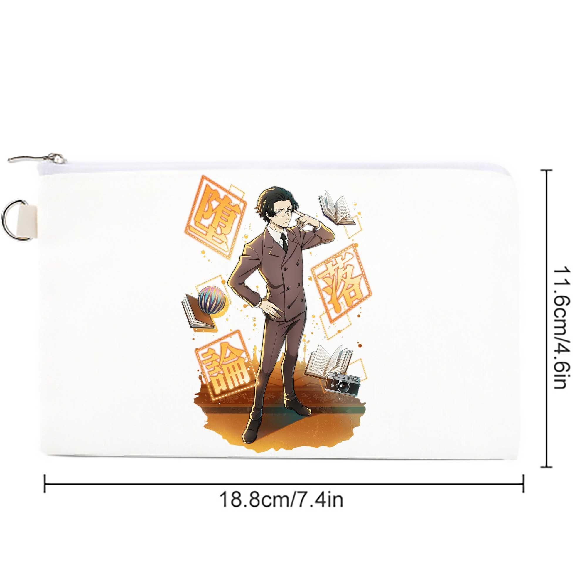 文豪ストレイドッグス Bungo Stray Dogs キャンバス生地ポーチ　小物入れ