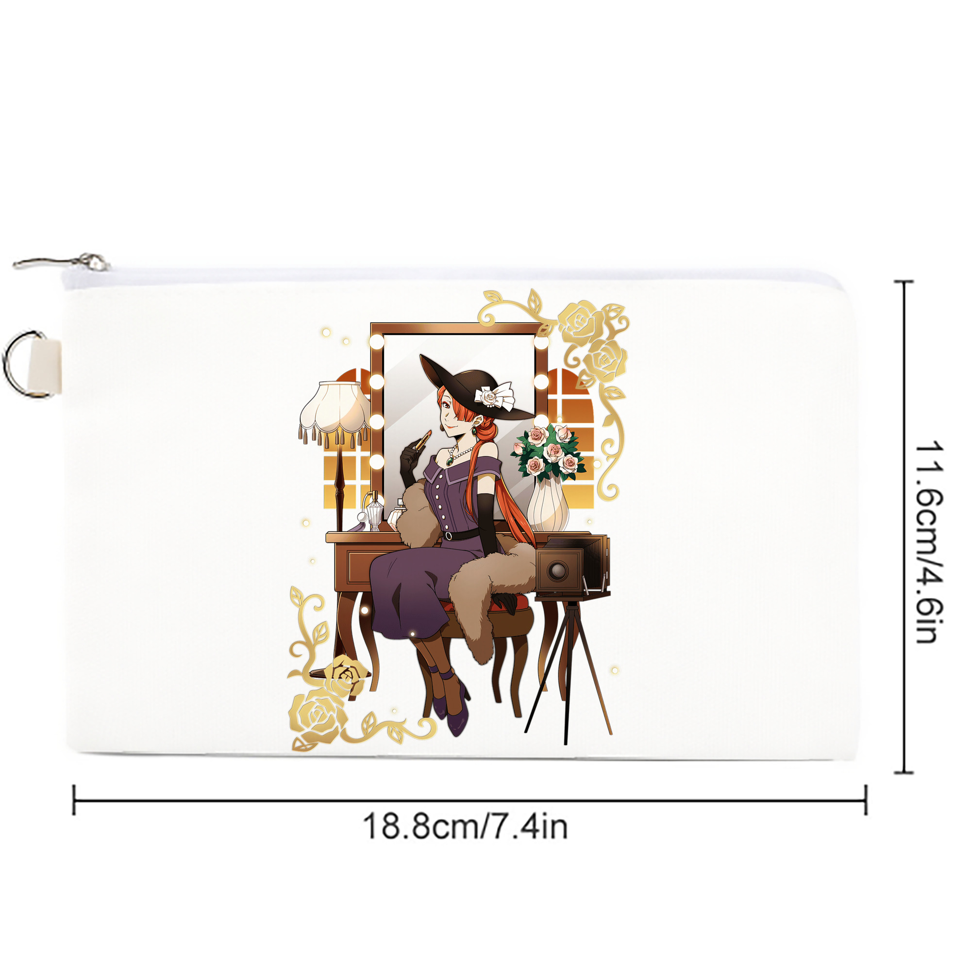 文豪ストレイドッグス Bungo Stray Dogs キャンバス生地ポーチ　小物入れ