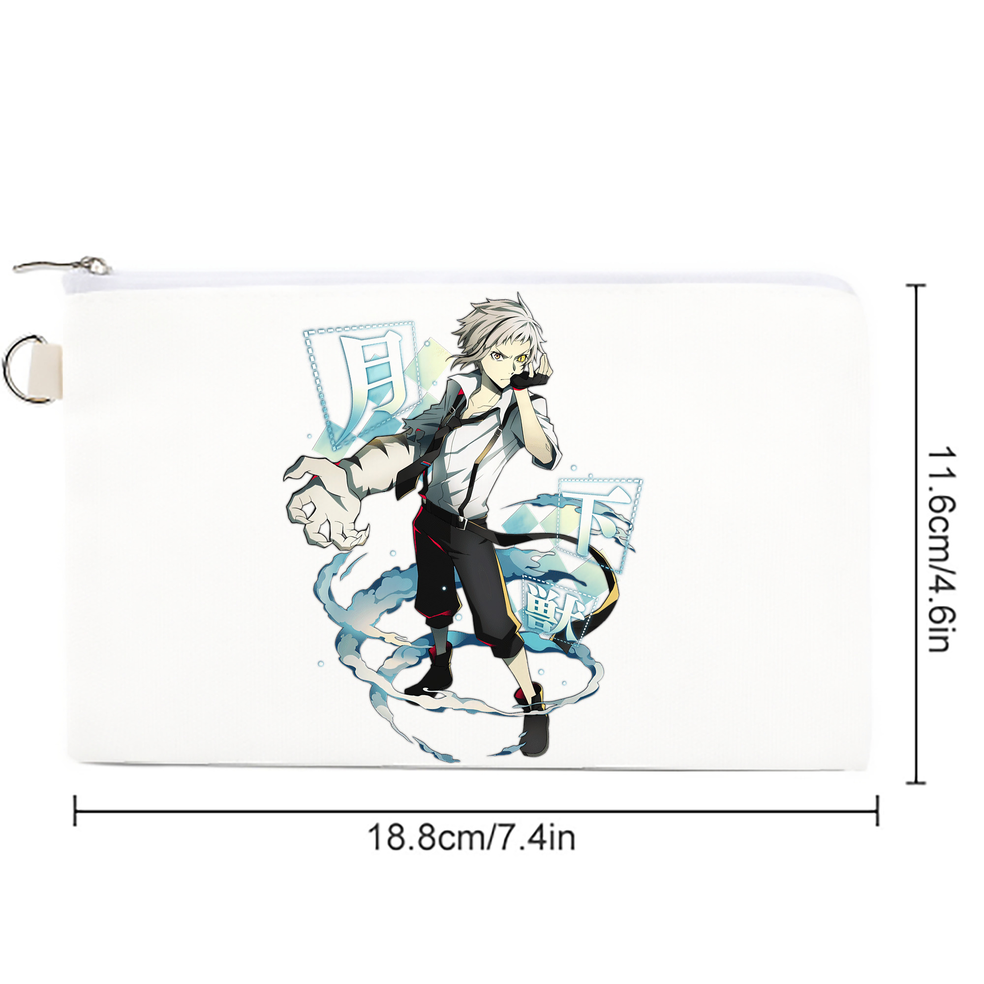文豪ストレイドッグス Bungo Stray Dogs キャンバス生地ポーチ　小物入れ