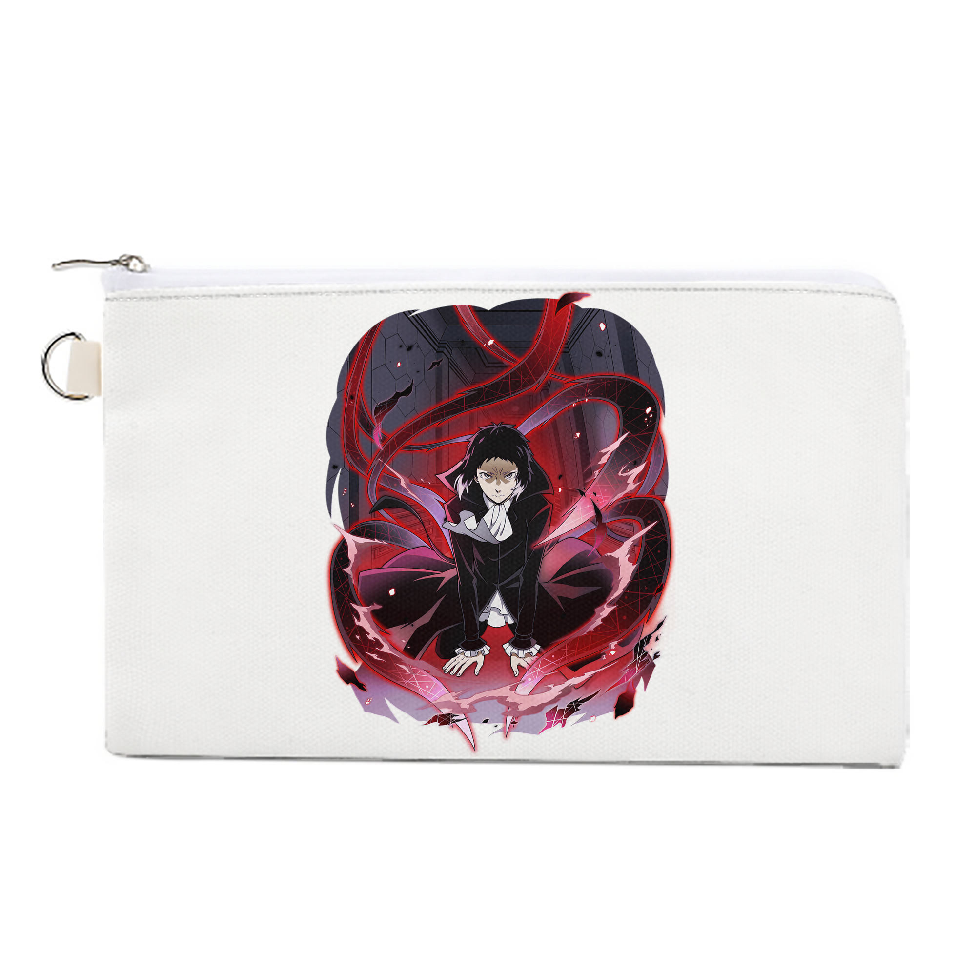 （画像用） 文豪ストレイドッグス Bungo Stray Dogs キャンバス生地ポーチ　小物入れ