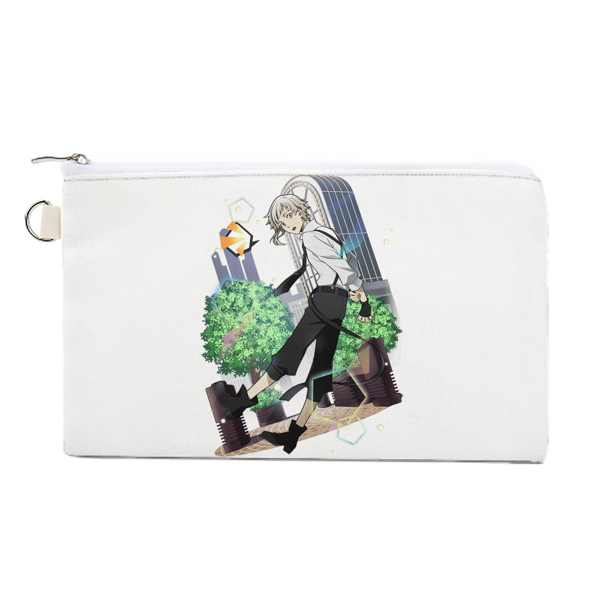 （画像用） 文豪ストレイドッグス Bungo Stray Dogs キャンバス生地ポーチ　小物入れ