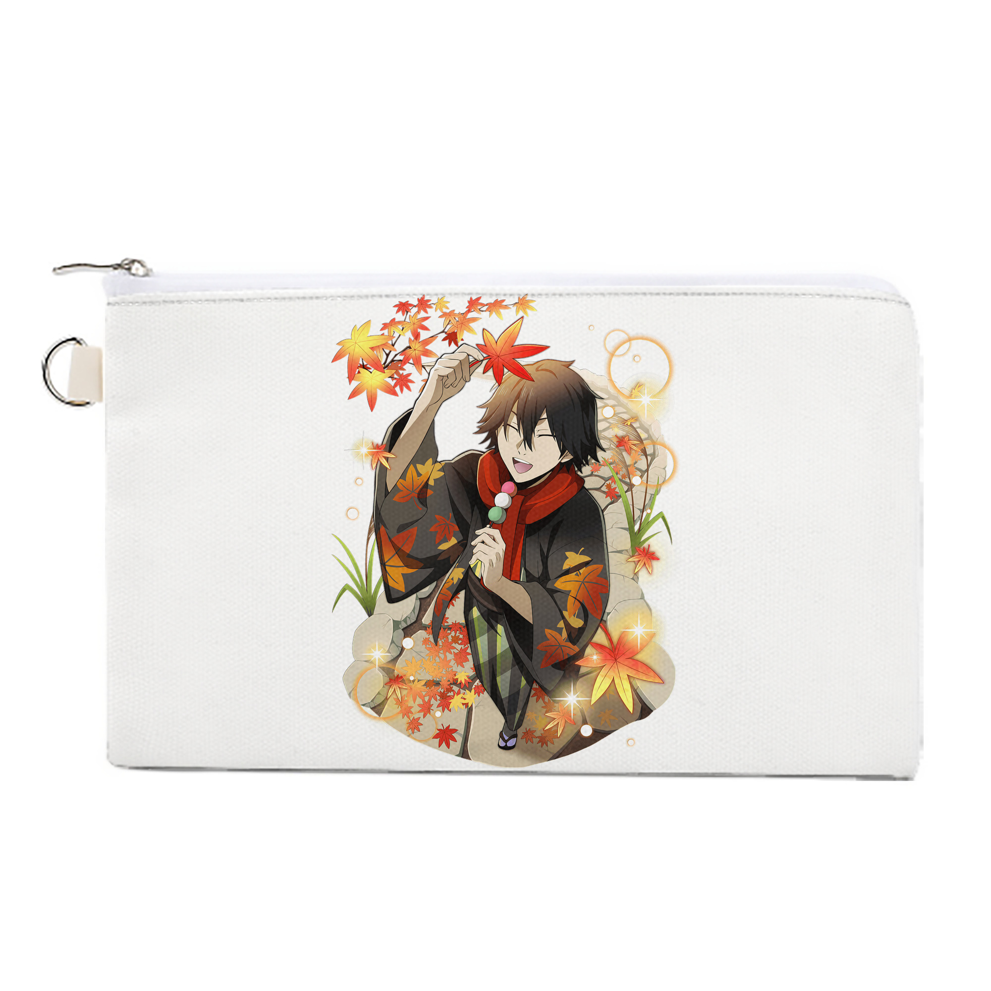 （画像用） 文豪ストレイドッグス Bungo Stray Dogs キャンバス生地ポーチ　小物入れ