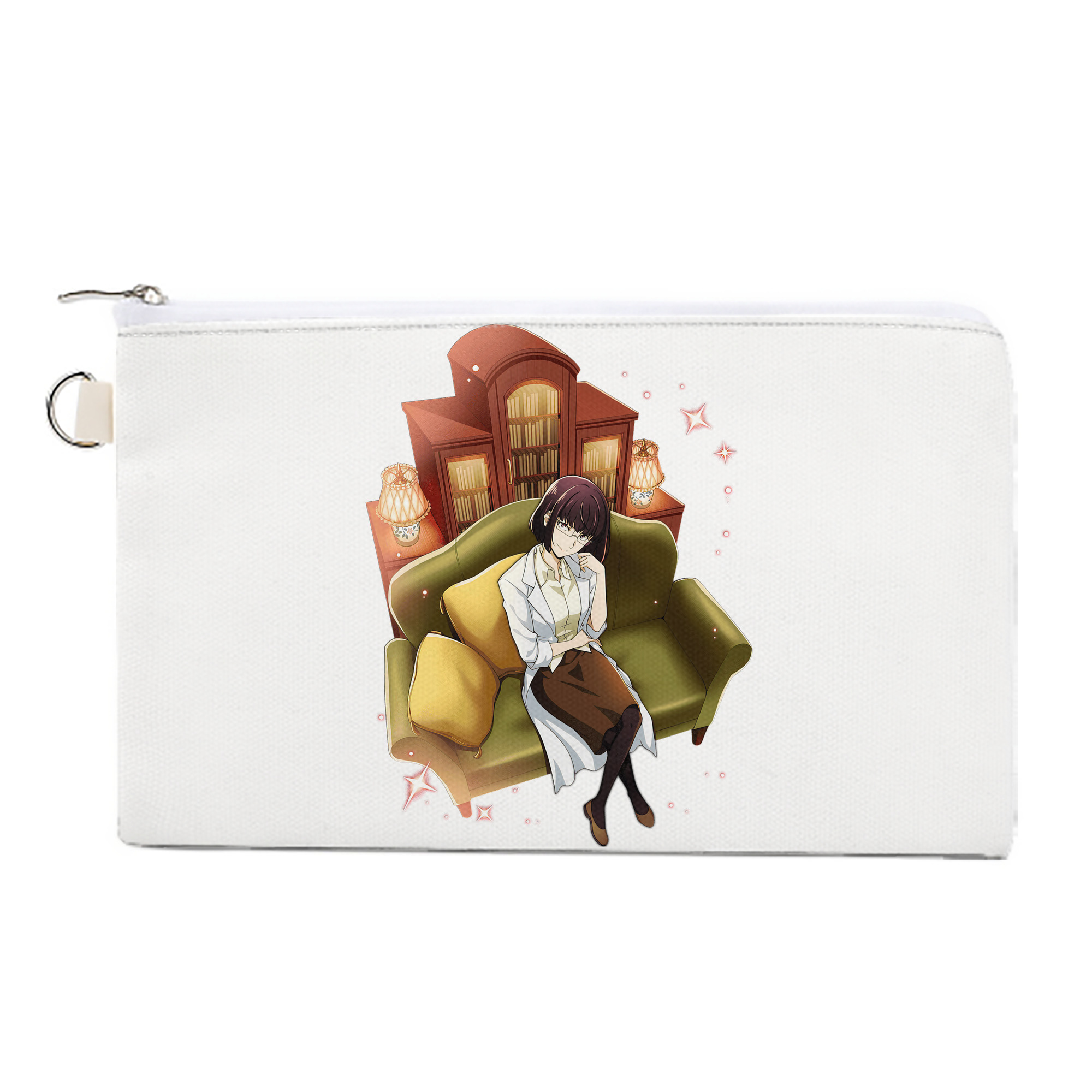 （画像用） 文豪ストレイドッグス Bungo Stray Dogs キャンバス生地ポーチ　小物入れ