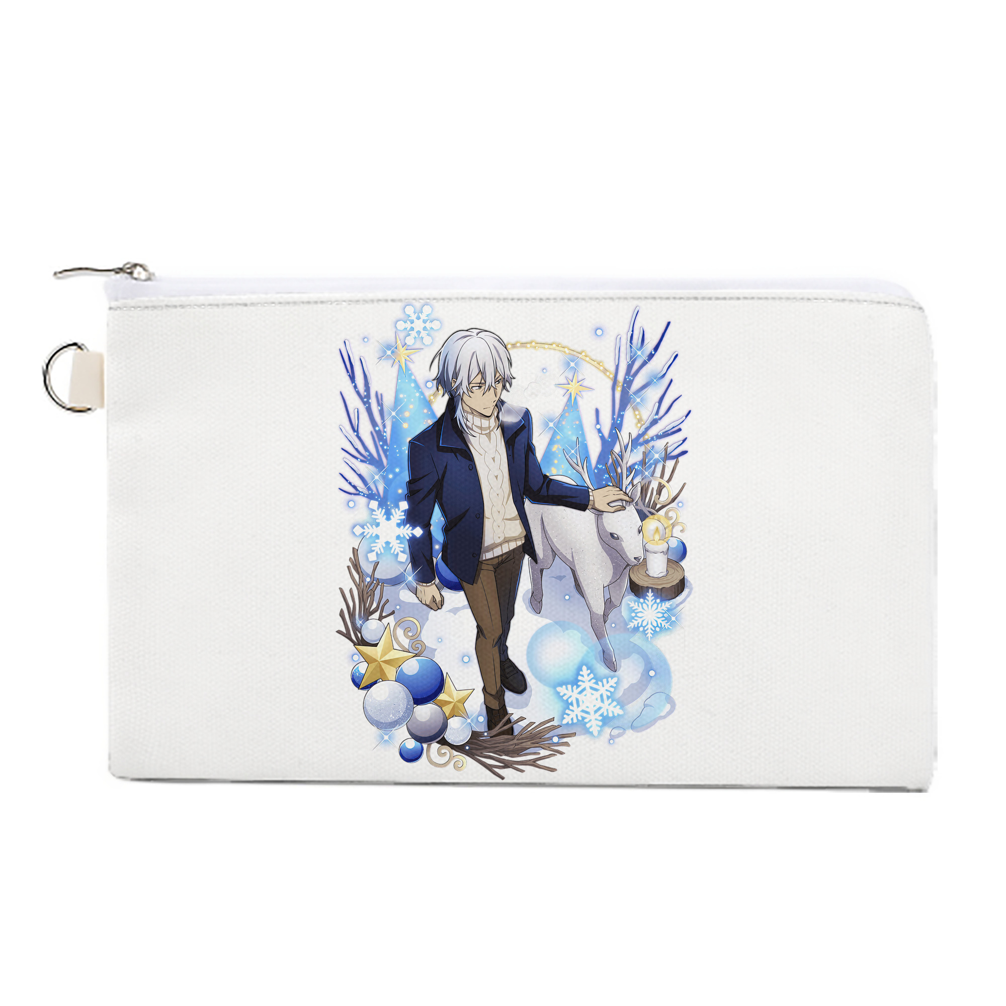 （画像用） 文豪ストレイドッグス Bungo Stray Dogs キャンバス生地ポーチ　小物入れ