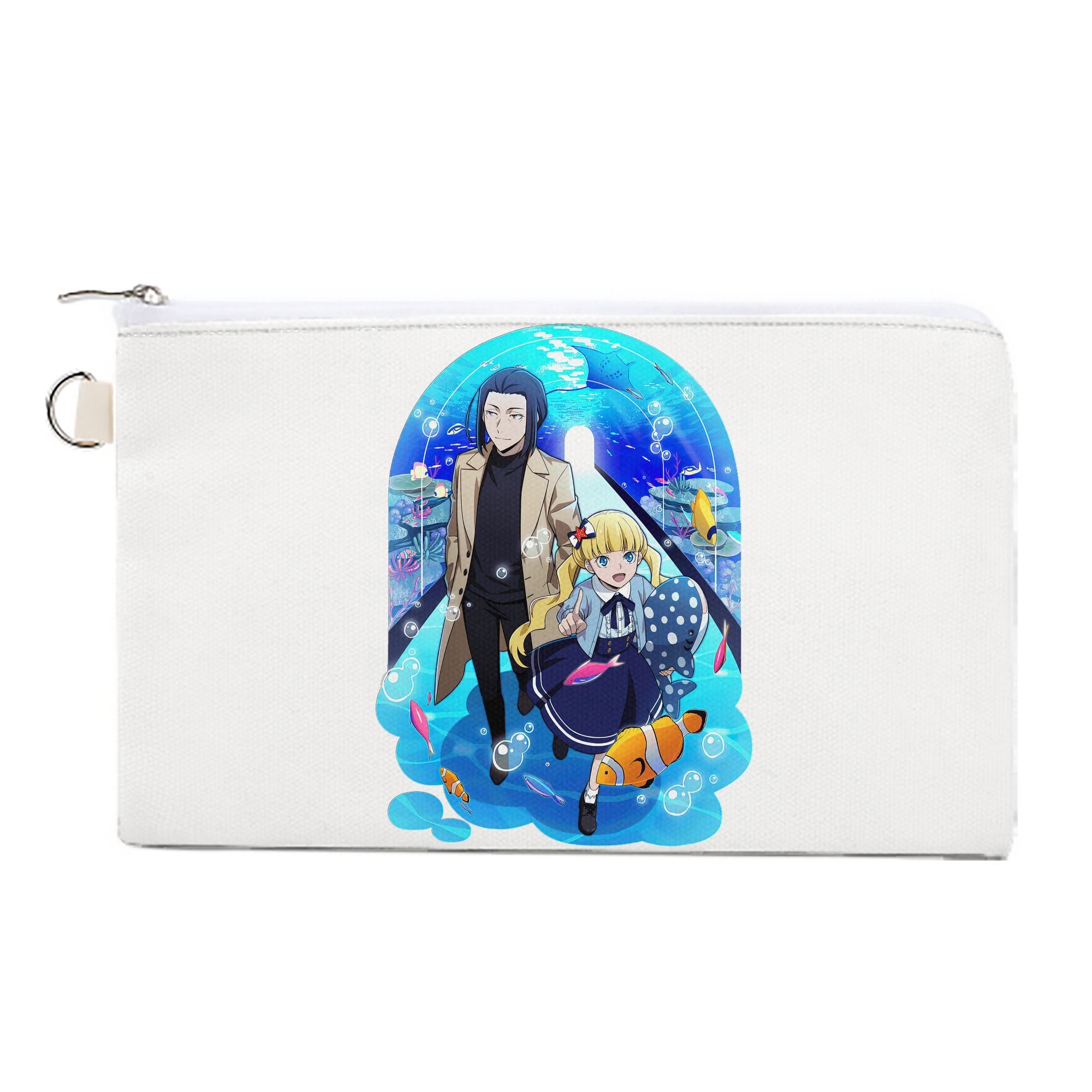 （画像用） 文豪ストレイドッグス Bungo Stray Dogs キャンバス生地ポーチ　小物入れ