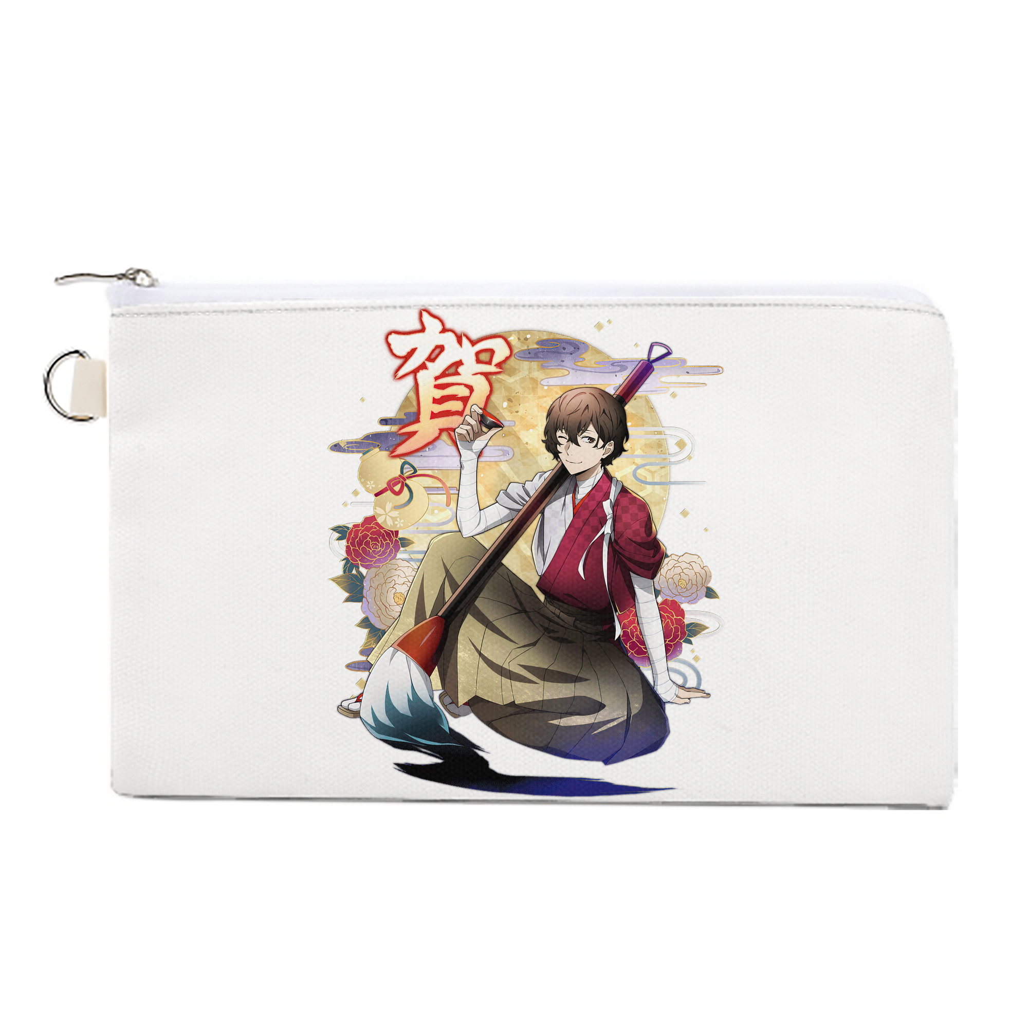 （画像用） 文豪ストレイドッグス Bungo Stray Dogs キャンバス生地ポーチ　小物入れ