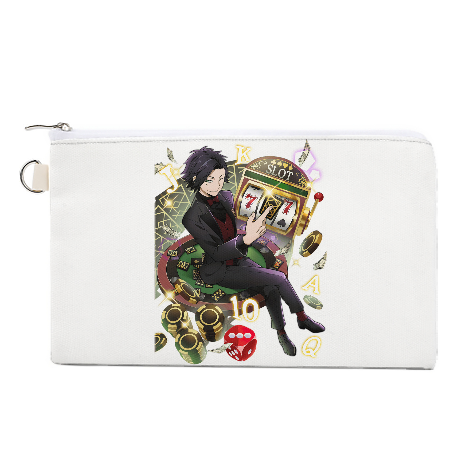 （画像用） 文豪ストレイドッグス Bungo Stray Dogs キャンバス生地ポーチ　小物入れ