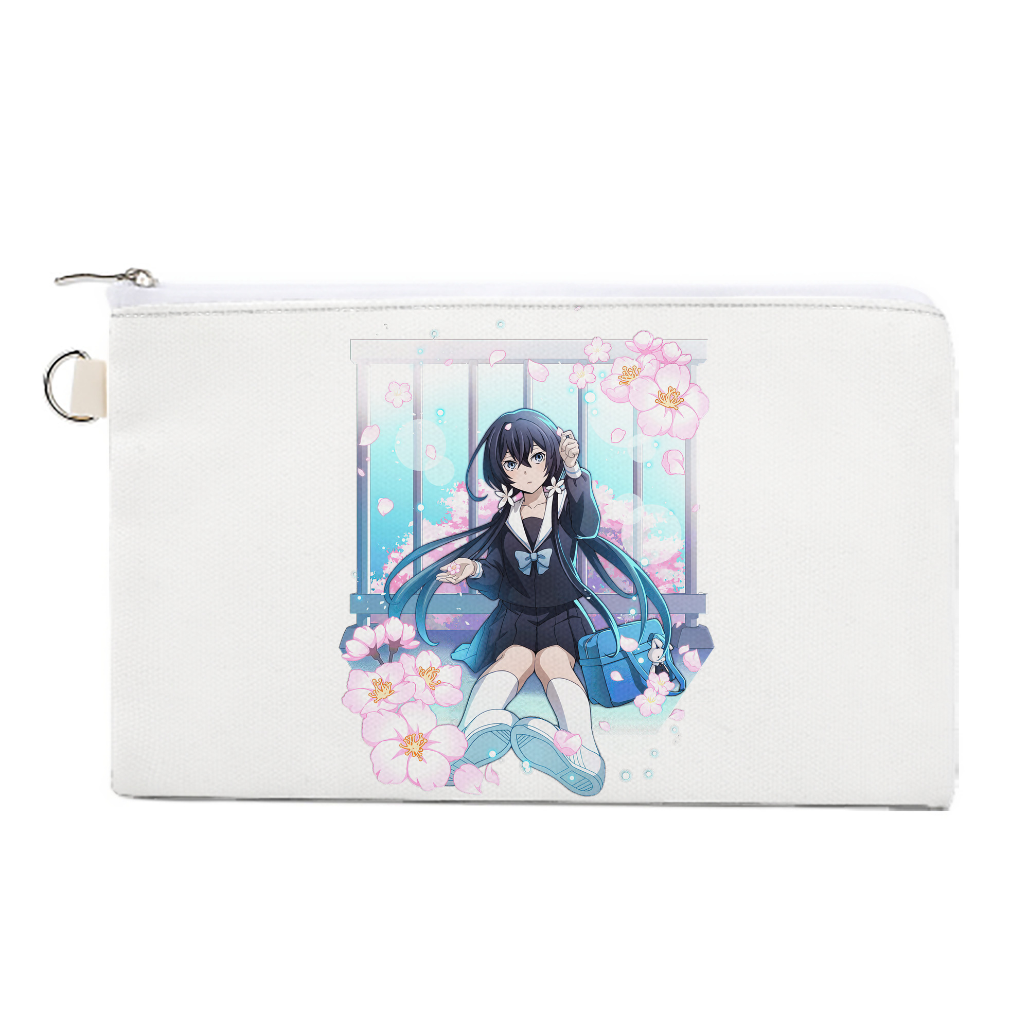 （画像用） 文豪ストレイドッグス Bungo Stray Dogs キャンバス生地ポーチ　小物入れ