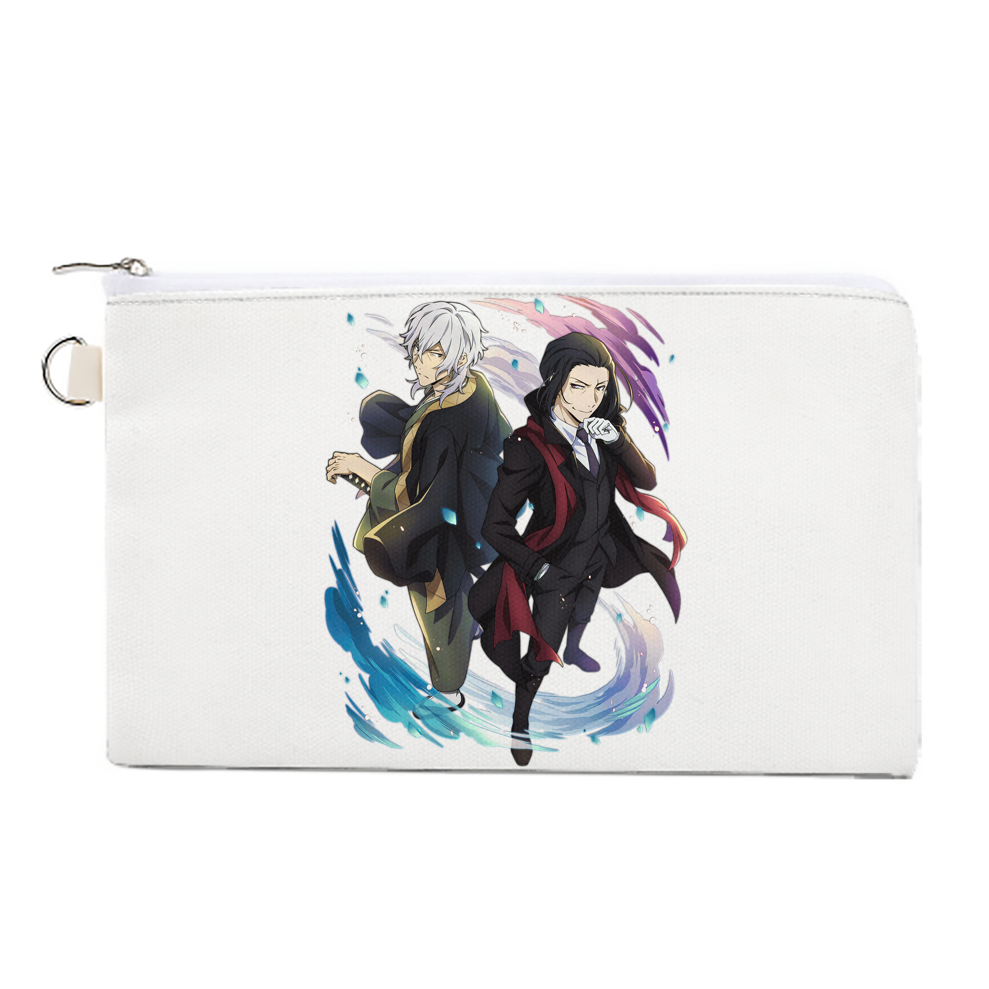 （画像用） 文豪ストレイドッグス Bungo Stray Dogs キャンバス生地ポーチ　小物入れ