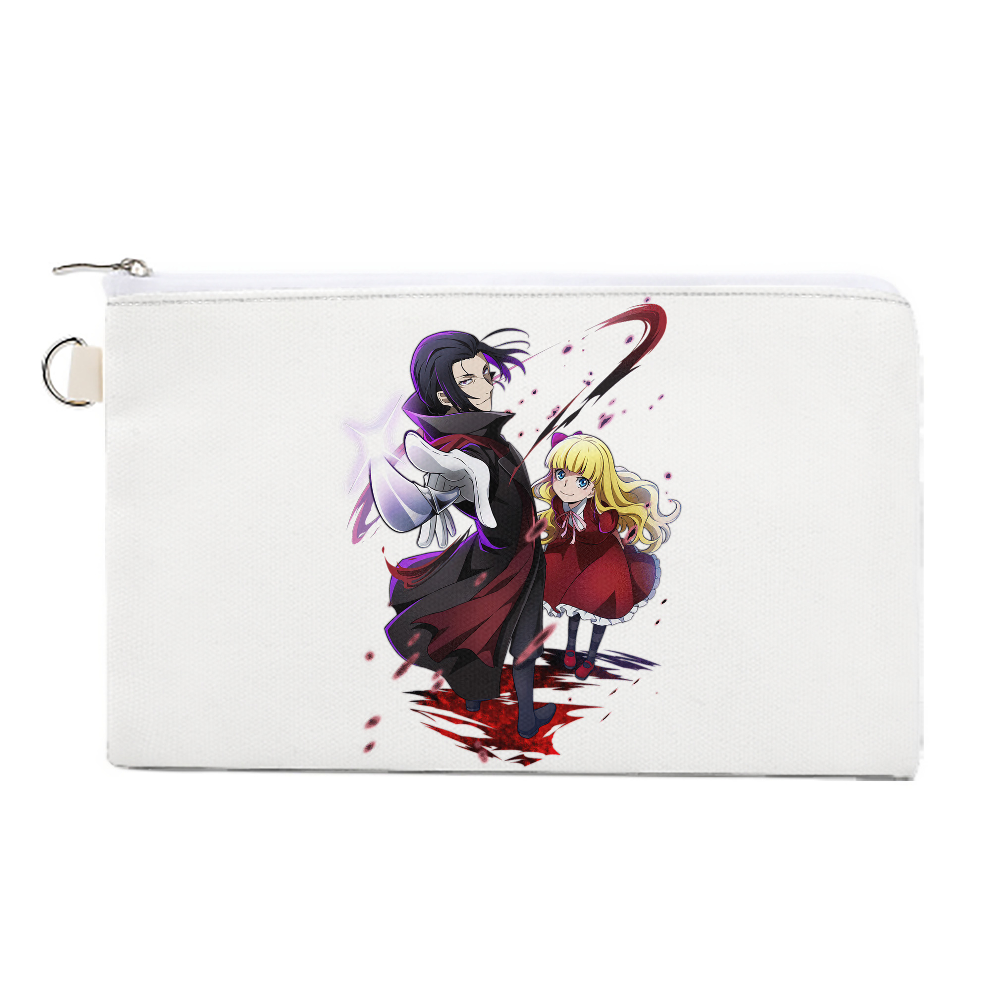 （画像用） 文豪ストレイドッグス Bungo Stray Dogs キャンバス生地ポーチ　小物入れ