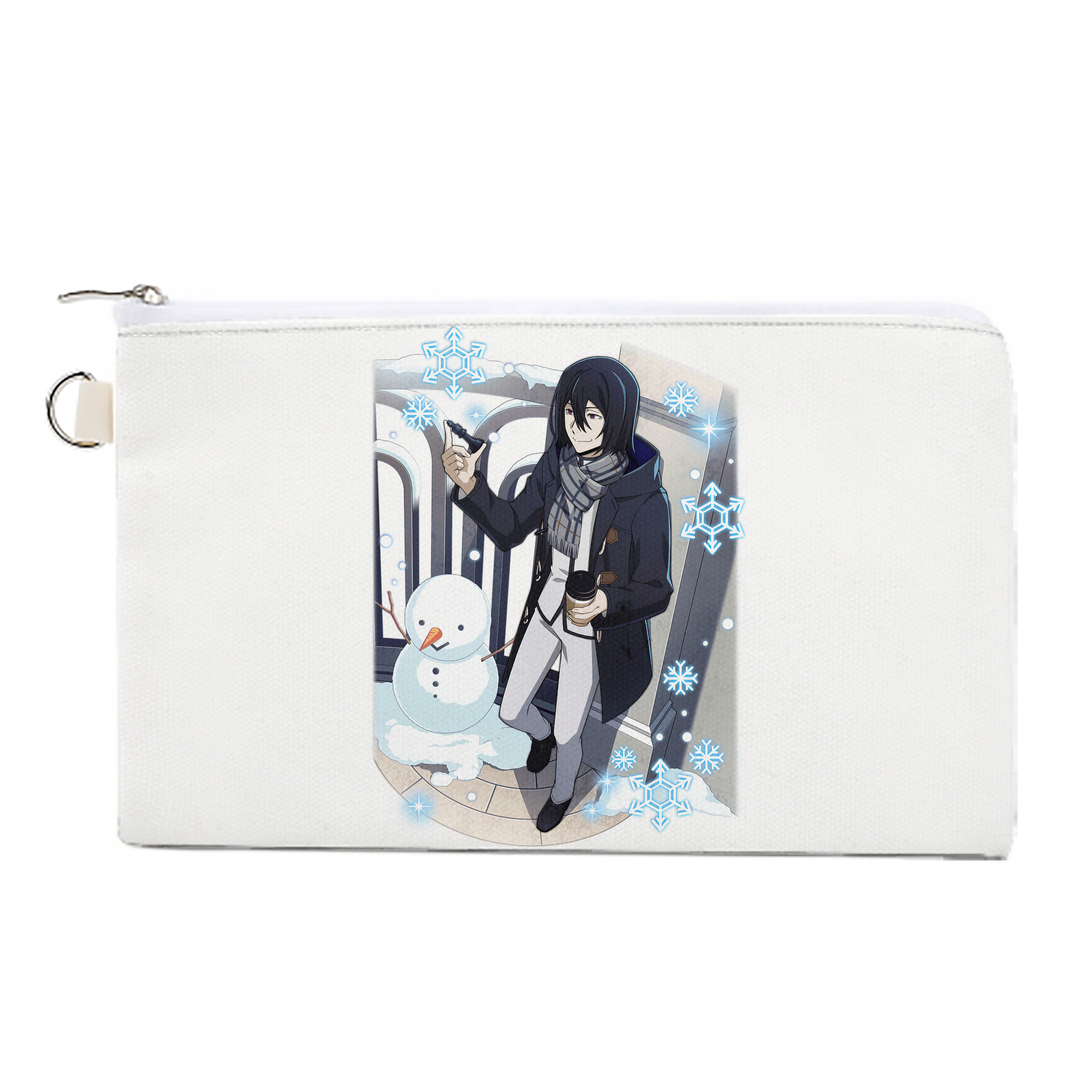 （画像用） 文豪ストレイドッグス Bungo Stray Dogs キャンバス生地ポーチ　小物入れ