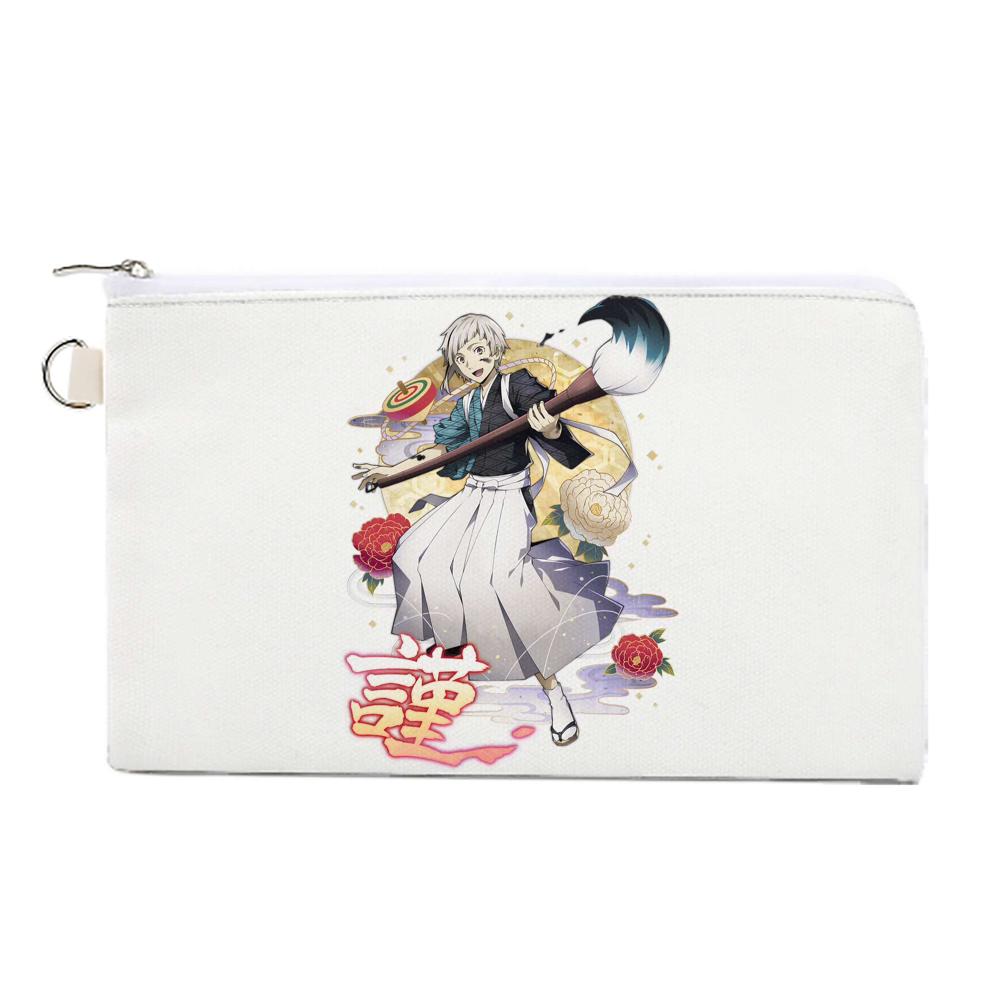 （画像用） 文豪ストレイドッグス Bungo Stray Dogs キャンバス生地ポーチ　小物入れ