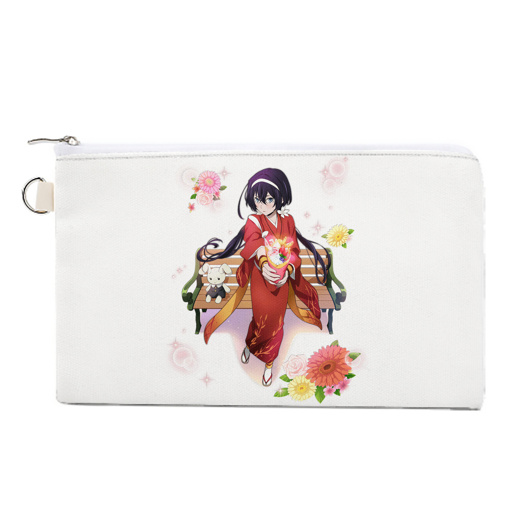 （画像用） 文豪ストレイドッグス Bungo Stray Dogs キャンバス生地ポーチ　小物入れ