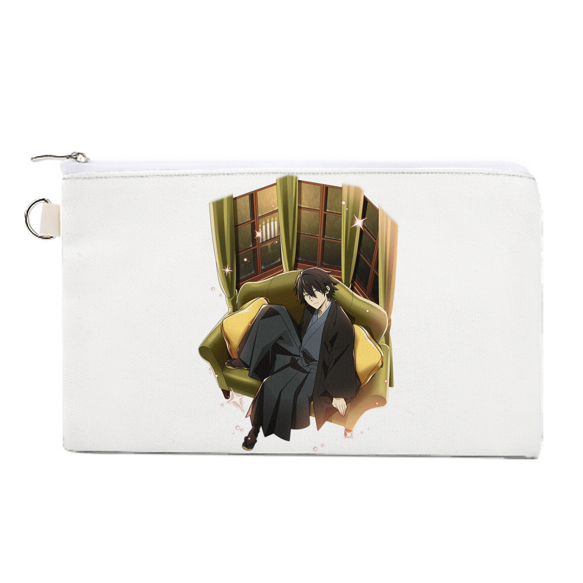 （画像用） 文豪ストレイドッグス Bungo Stray Dogs キャンバス生地ポーチ　小物入れ