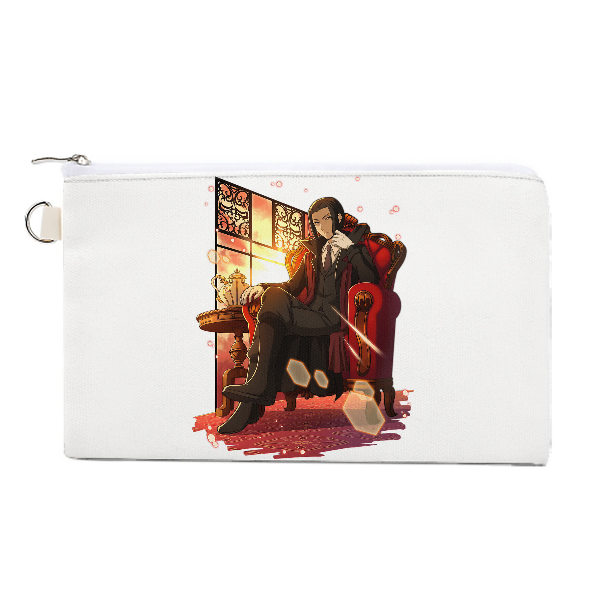 （画像用） 文豪ストレイドッグス Bungo Stray Dogs キャンバス生地ポーチ　小物入れ
