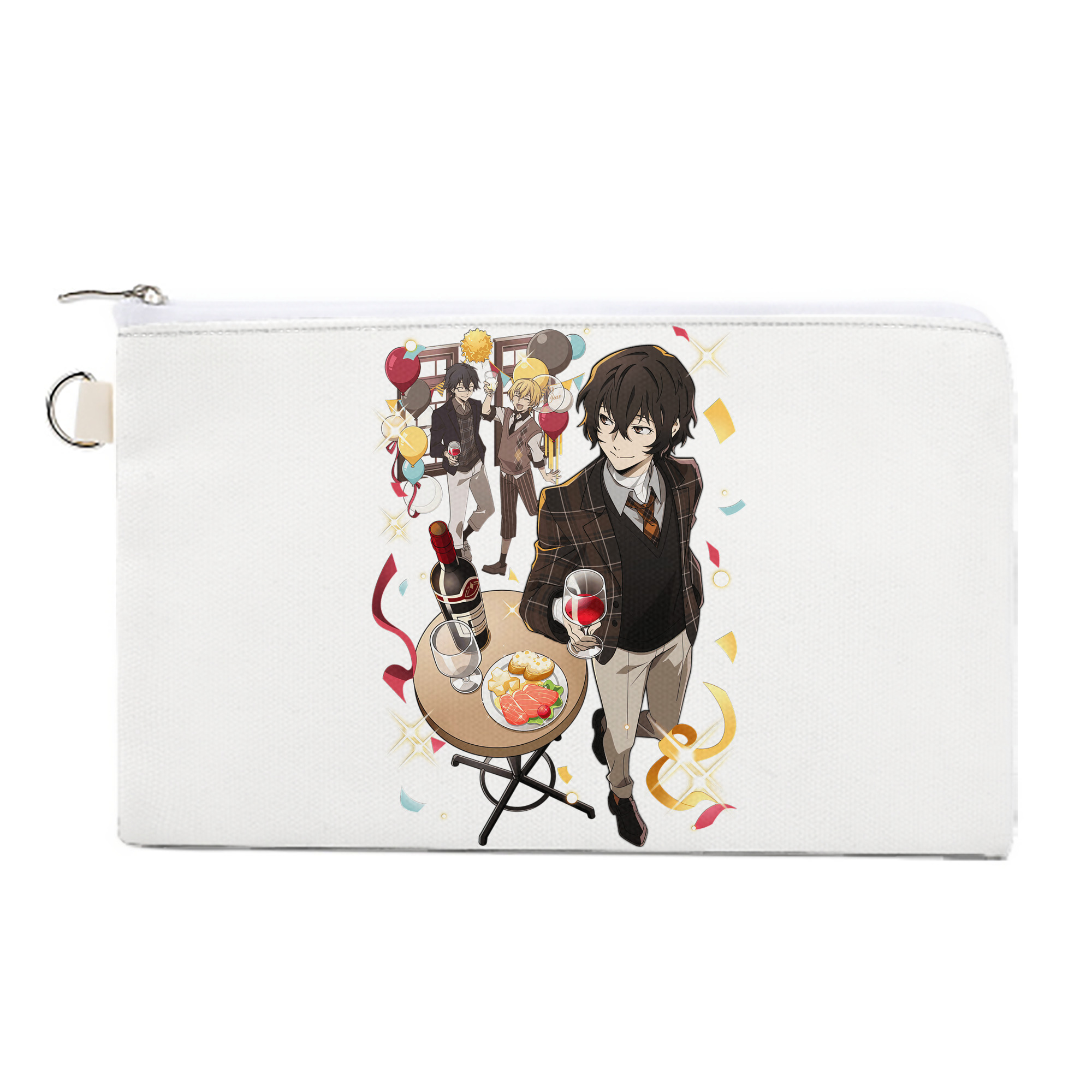 （画像用） 文豪ストレイドッグス Bungo Stray Dogs キャンバス生地ポーチ　小物入れ