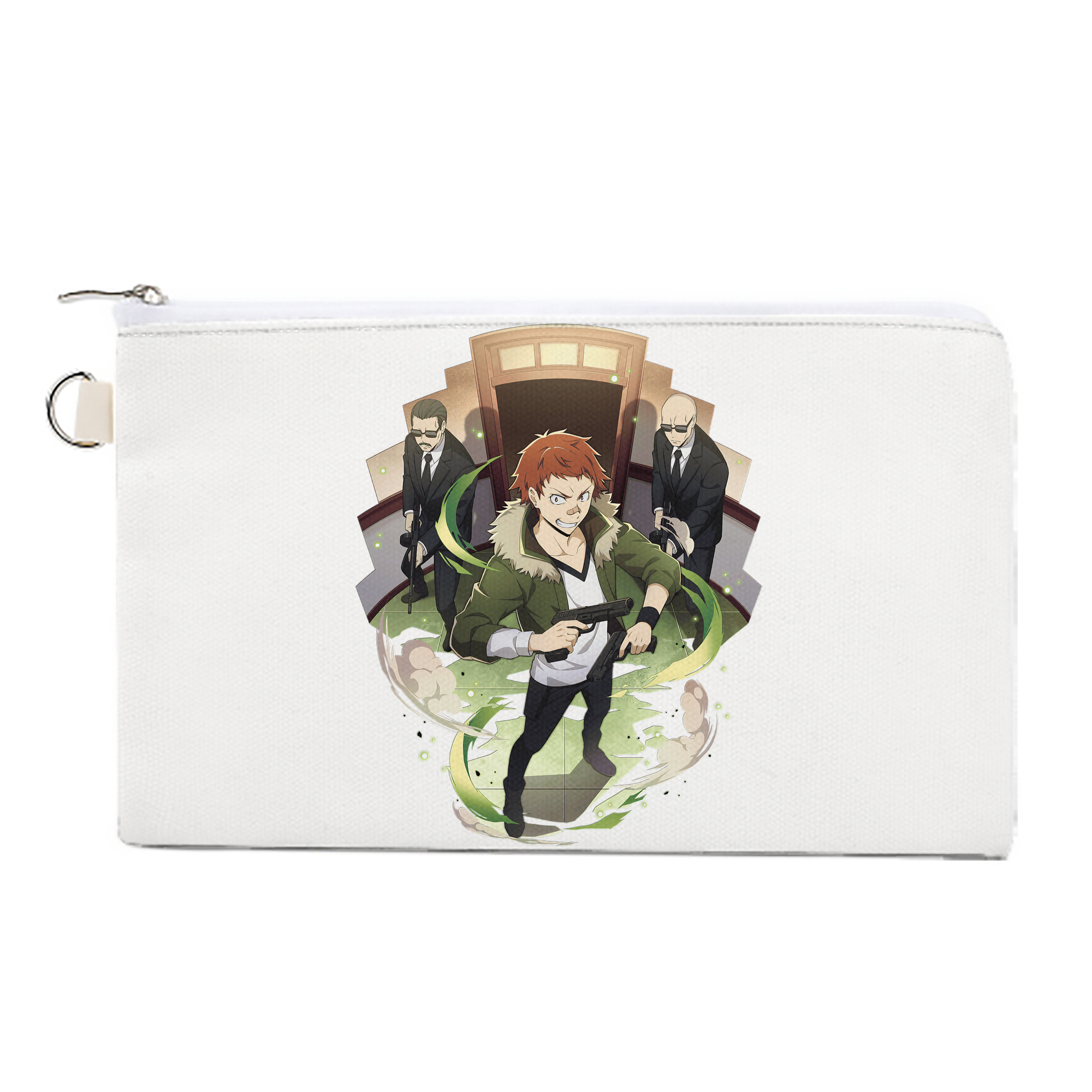 （画像用） 文豪ストレイドッグス Bungo Stray Dogs キャンバス生地ポーチ　小物入れ