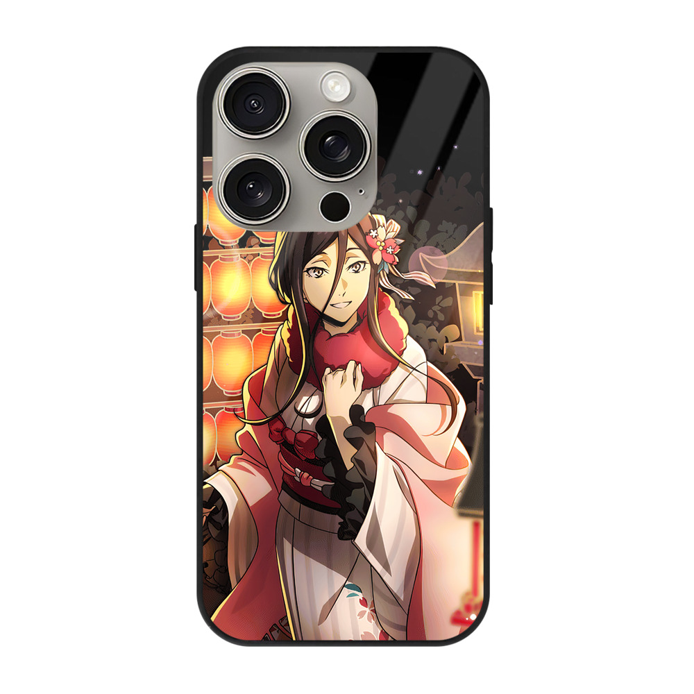 （画像用） 文豪ストレイドッグス Bungo Stray Dogs 【iPhone15Pro対応】スマホケース 耐衝撃＆黄変防止 背面ガラス