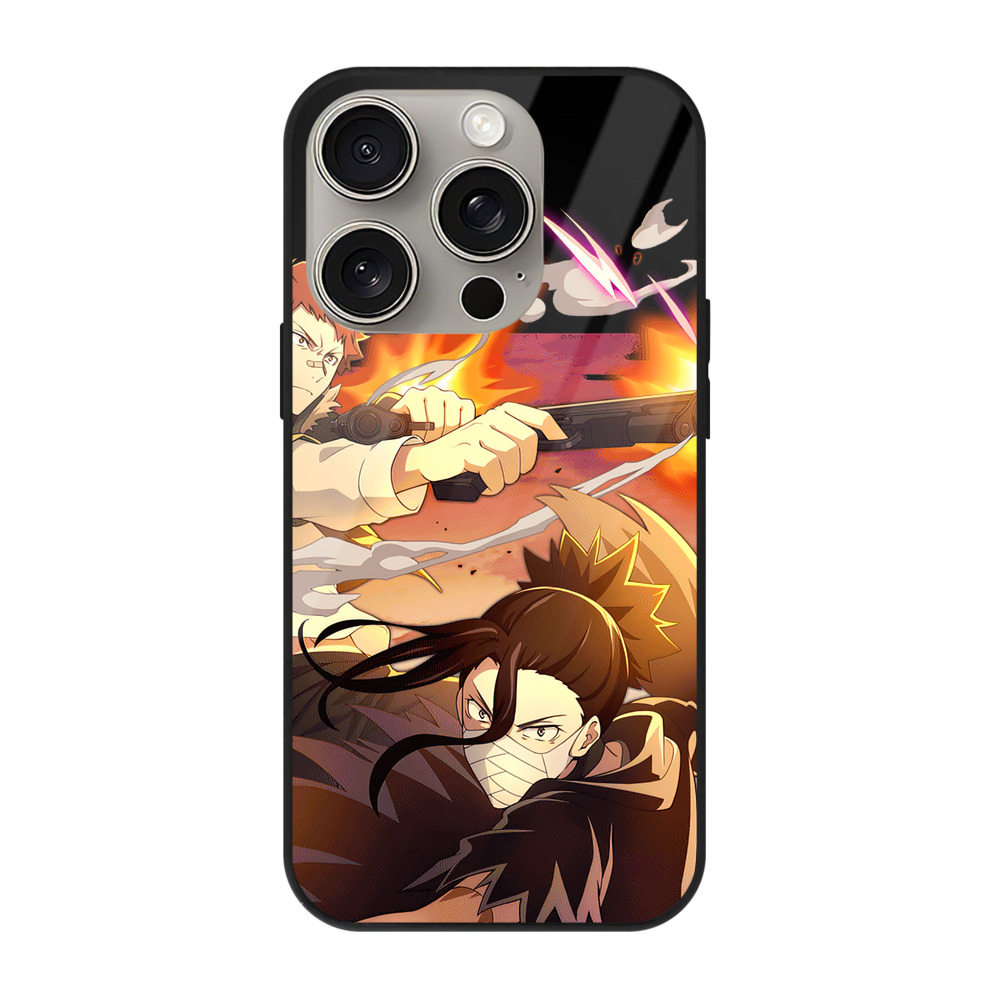 （画像用） 文豪ストレイドッグス Bungo Stray Dogs 【iPhone15Pro対応】スマホケース 耐衝撃＆黄変防止 背面ガラス