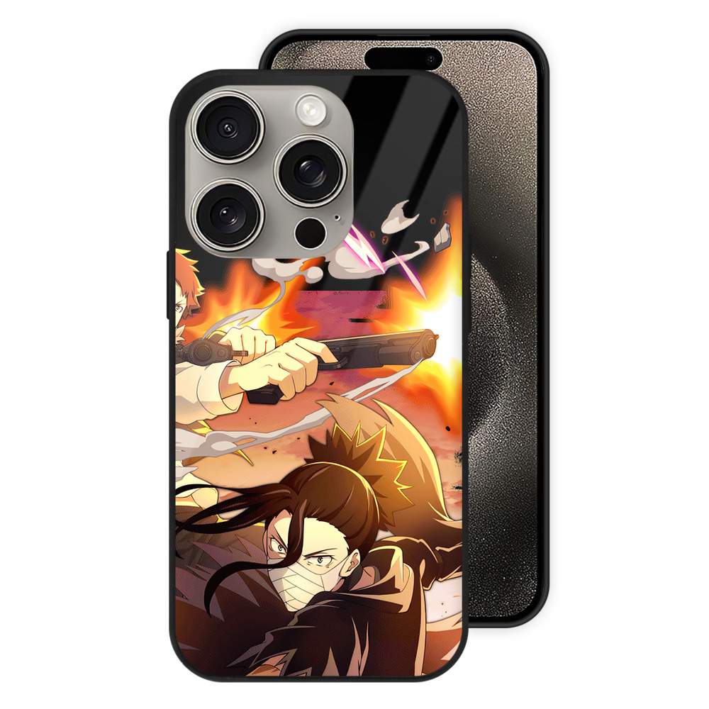 （画像用） 文豪ストレイドッグス Bungo Stray Dogs 【iPhone15Pro対応】スマホケース 耐衝撃＆黄変防止 背面ガラス