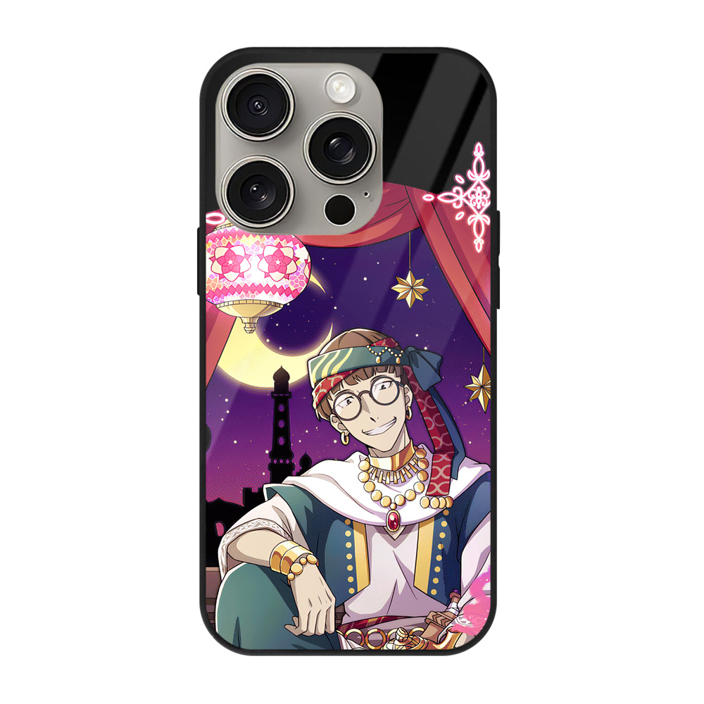 （画像用） 文豪ストレイドッグス Bungo Stray Dogs 【iPhone15Pro対応】スマホケース 耐衝撃＆黄変防止 背面ガラス