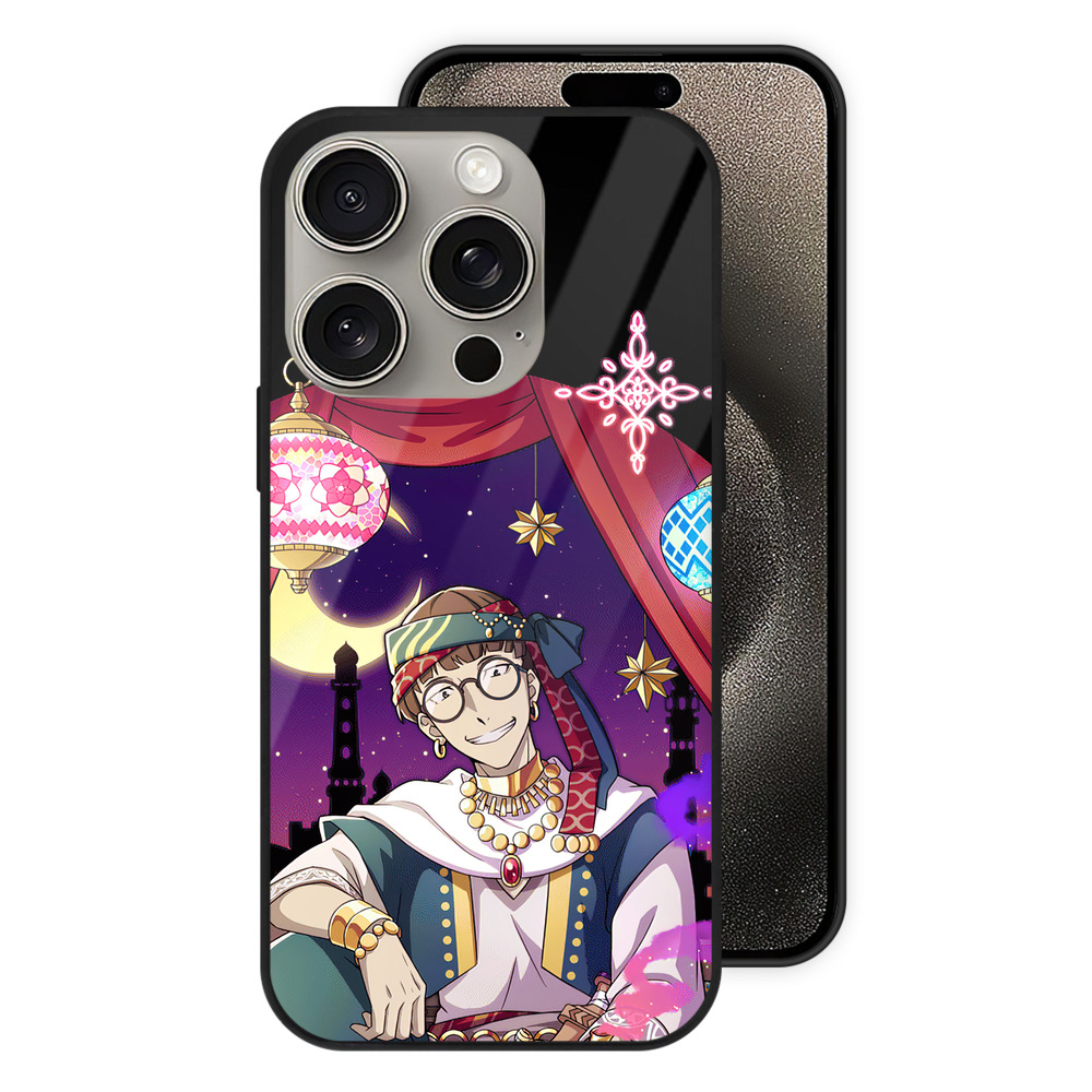 （画像用） 文豪ストレイドッグス Bungo Stray Dogs 【iPhone15Pro対応】スマホケース 耐衝撃＆黄変防止 背面ガラス