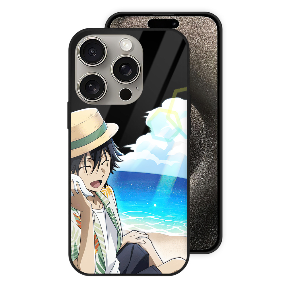 （画像用） 文豪ストレイドッグス Bungo Stray Dogs 【iPhone15Pro対応】スマホケース 耐衝撃＆黄変防止 背面ガラス