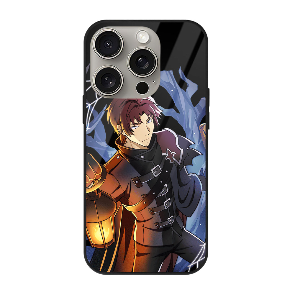 （画像用） 文豪ストレイドッグス Bungo Stray Dogs 【iPhone15Pro対応】スマホケース 耐衝撃＆黄変防止 背面ガラス