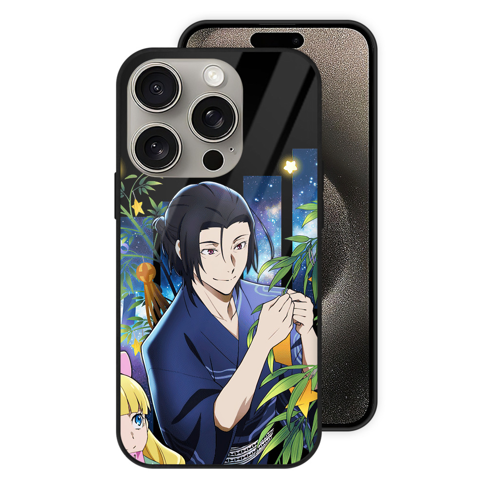 （画像用） 文豪ストレイドッグス Bungo Stray Dogs 【iPhone15Pro対応】スマホケース 耐衝撃＆黄変防止 背面ガラス