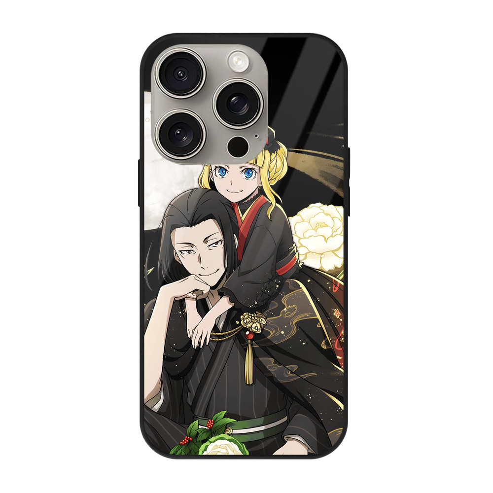 （画像用） 文豪ストレイドッグス Bungo Stray Dogs 【iPhone15Pro対応】スマホケース 耐衝撃＆黄変防止 背面ガラス