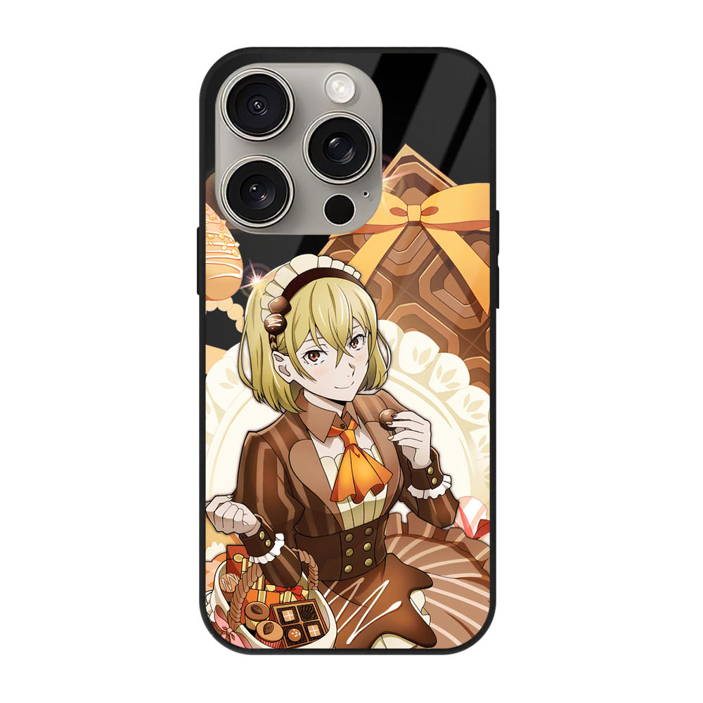 （画像用） 文豪ストレイドッグス Bungo Stray Dogs 【iPhone15Pro対応】スマホケース 耐衝撃＆黄変防止 背面ガラス