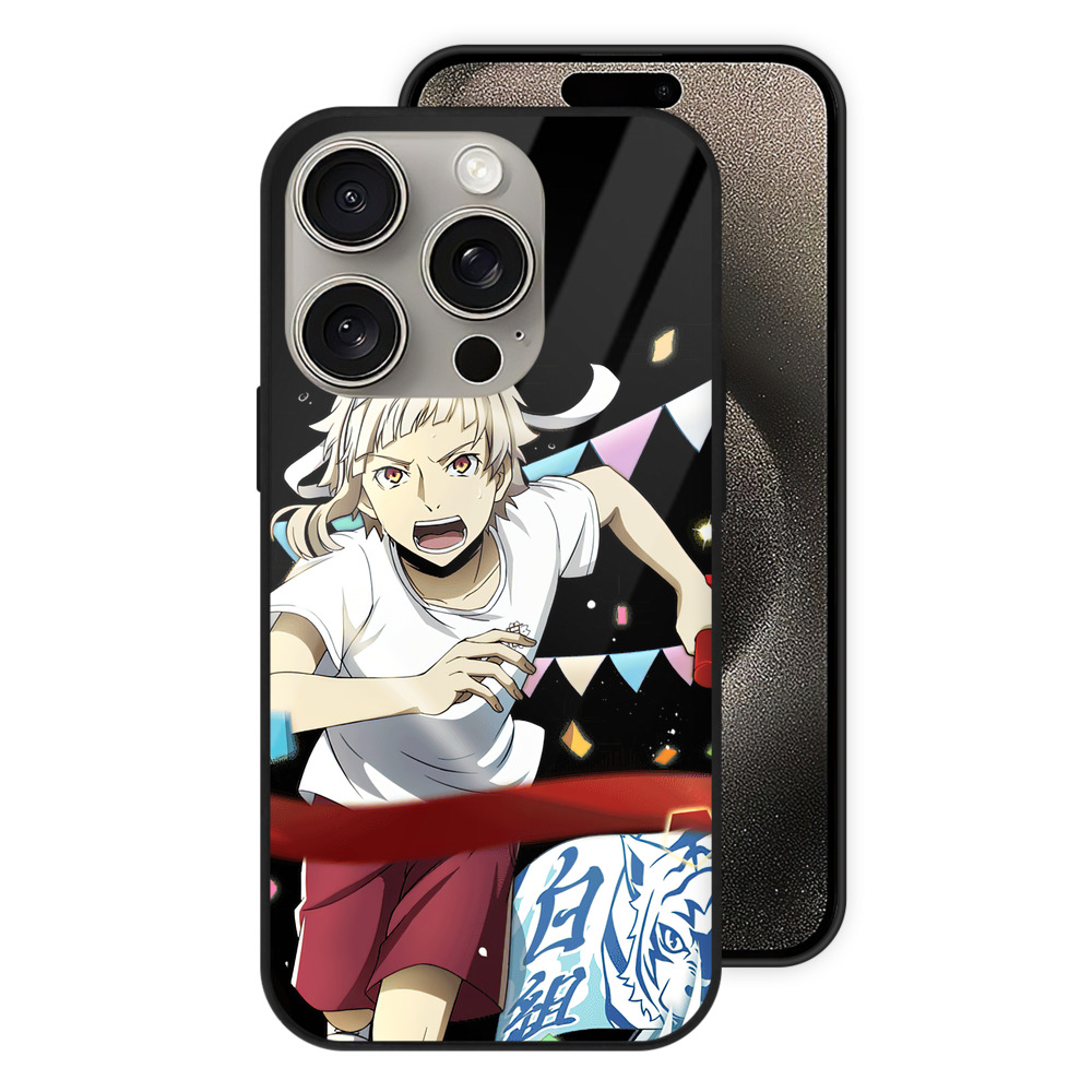 （画像用） 文豪ストレイドッグス Bungo Stray Dogs 【iPhone15Pro対応】スマホケース 耐衝撃＆黄変防止 背面ガラス